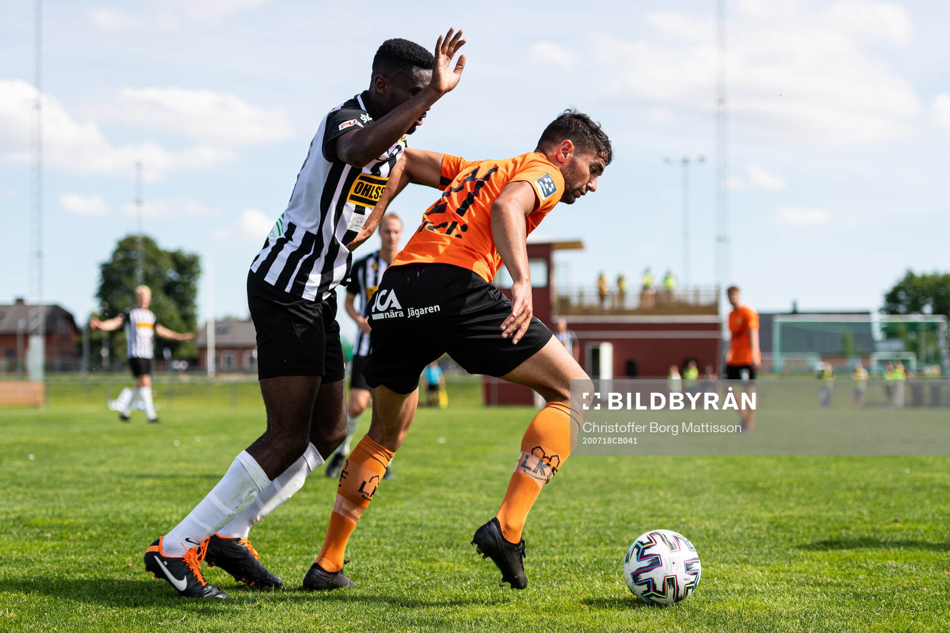 Landskronas Patrick Nwadike mot Torns Noor Zadran