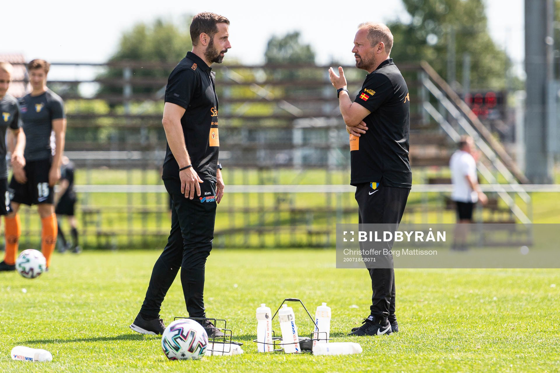 Torns tränare Alexander Ekström och Richard Ringhov