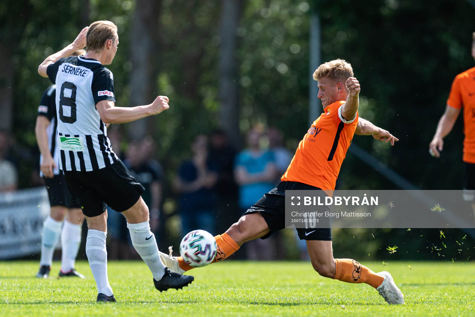 Torns Tobias Karlsson mot Landskronas Måns Ekvall