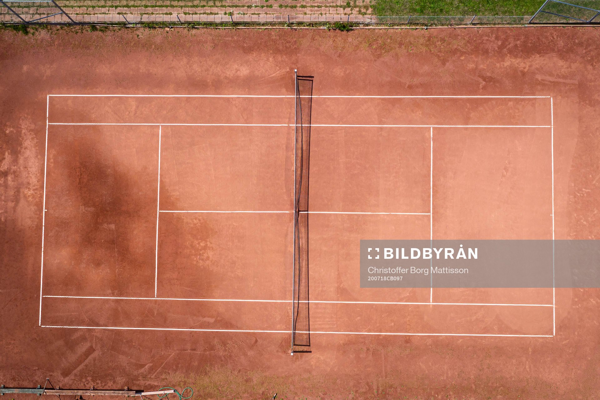 Tennisplan i anslutning till Tornavallen