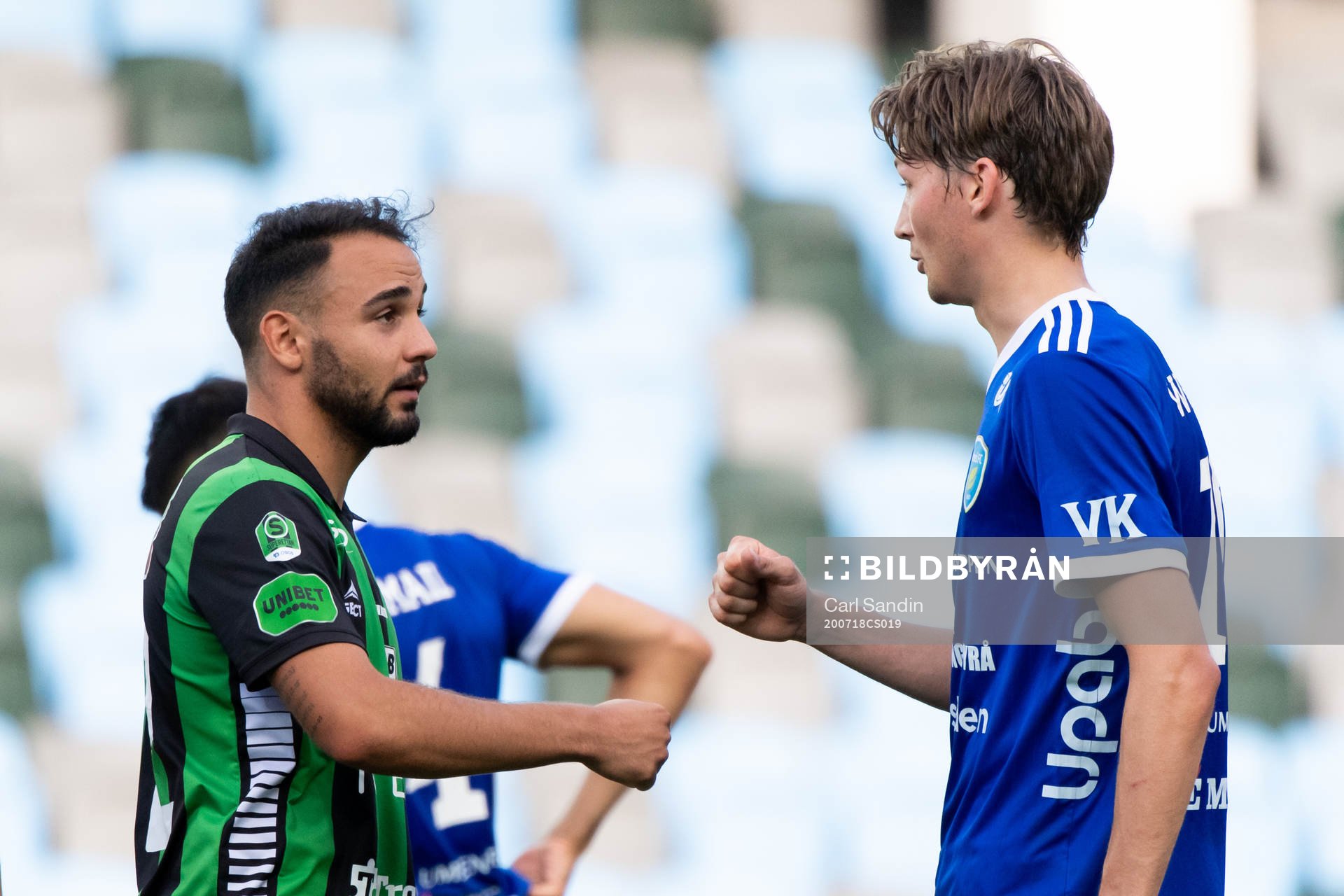 GAIS Richard Yarsuvat och Umeås Mikael Wikström
