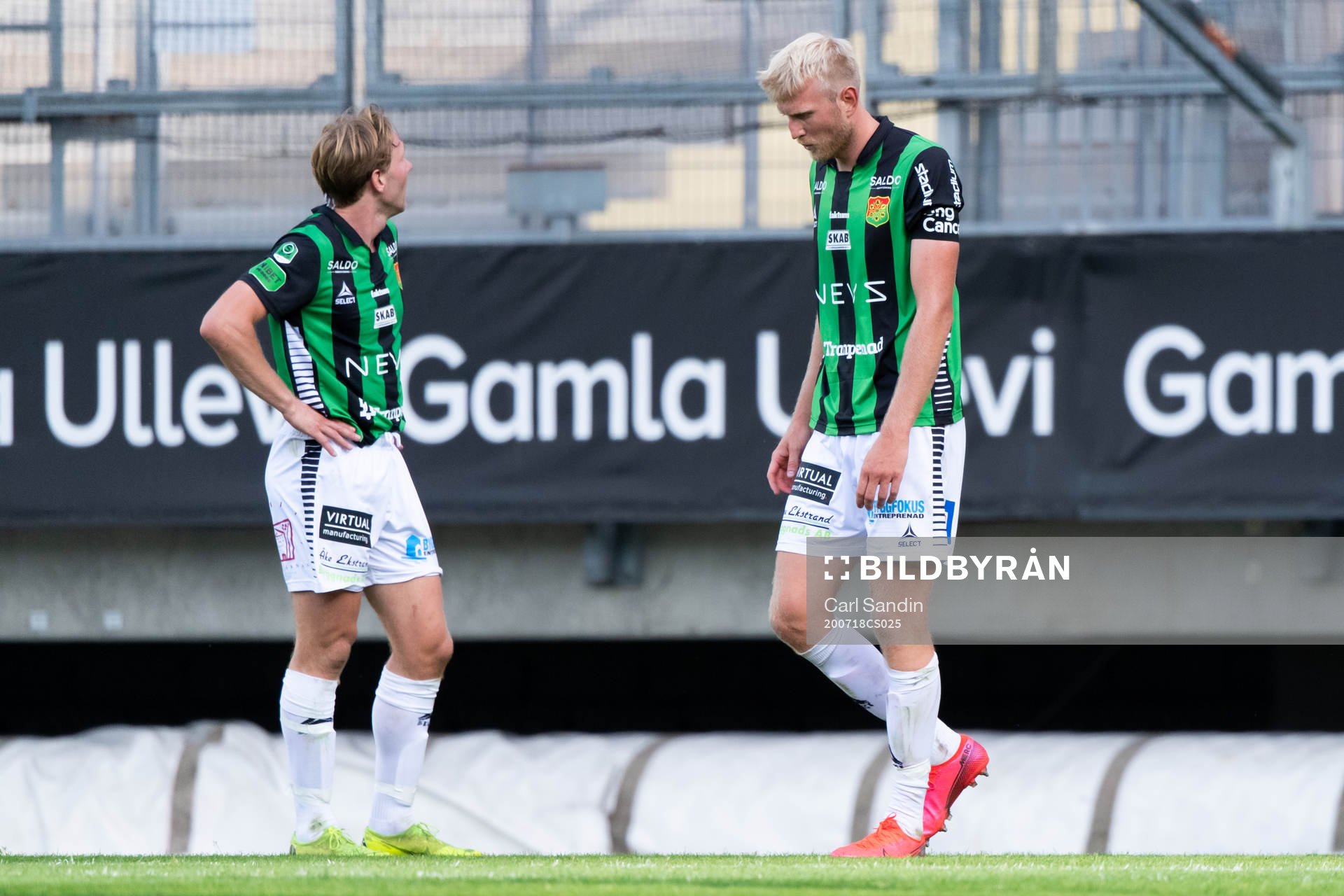 GAIS August Wängberg och Carl Elfgren Nyström deppar