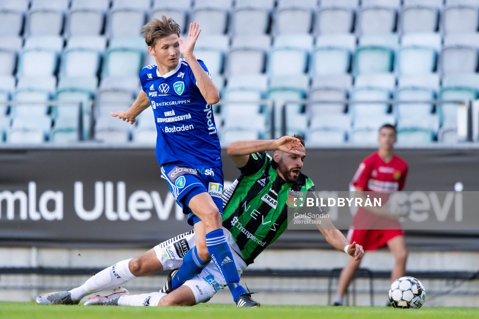 Umeås Mikael Wikström och GAIS Mervan Celik