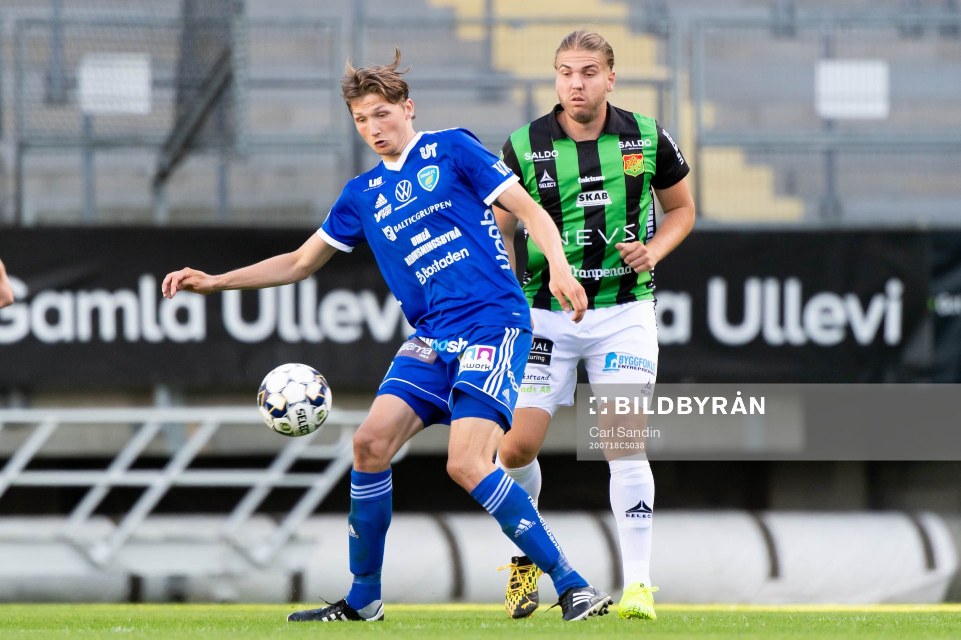 Umeås Mikael Wikström och GAIS Charlie Weberg