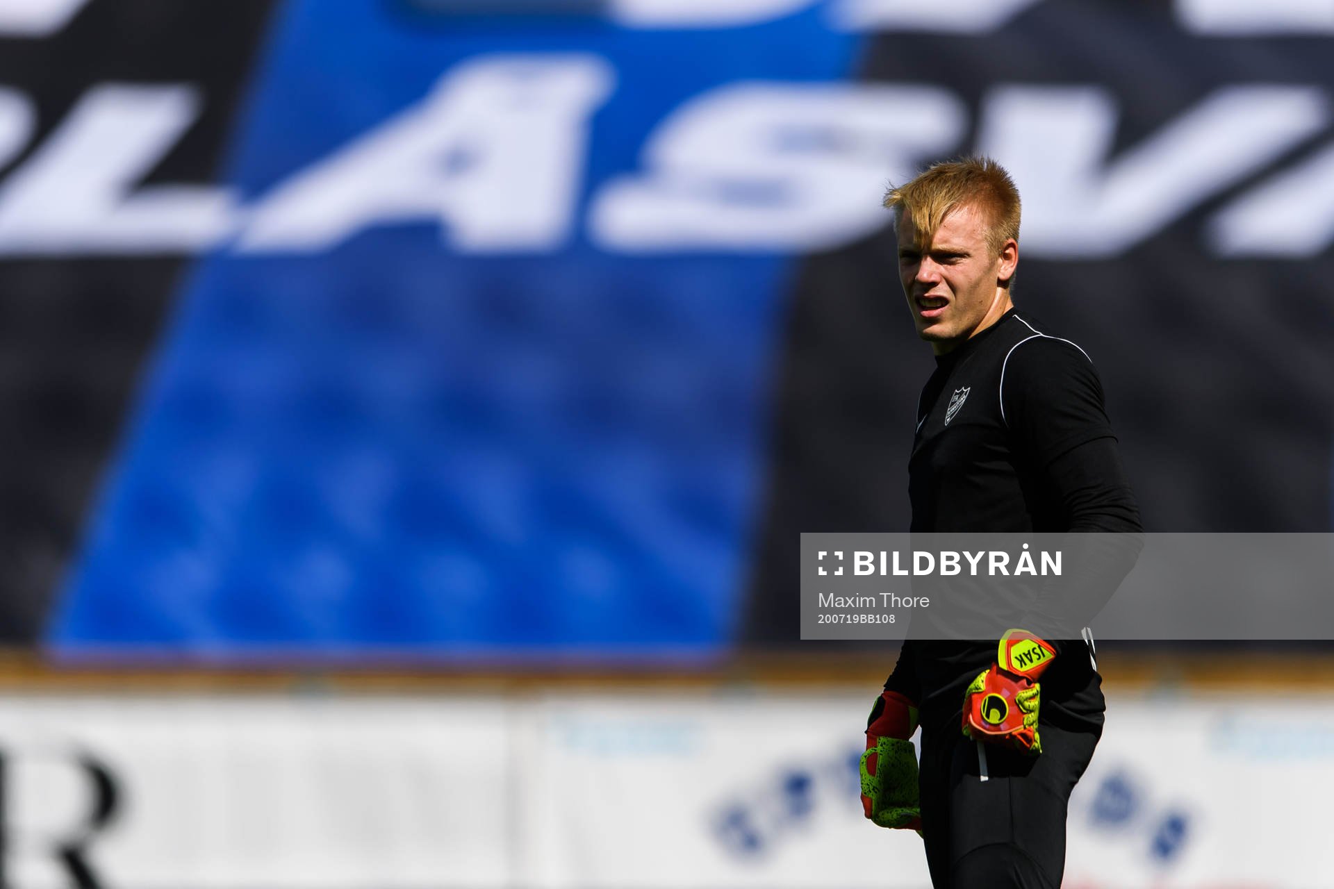 IFK Norrköpings målvakt Isak Pettersson