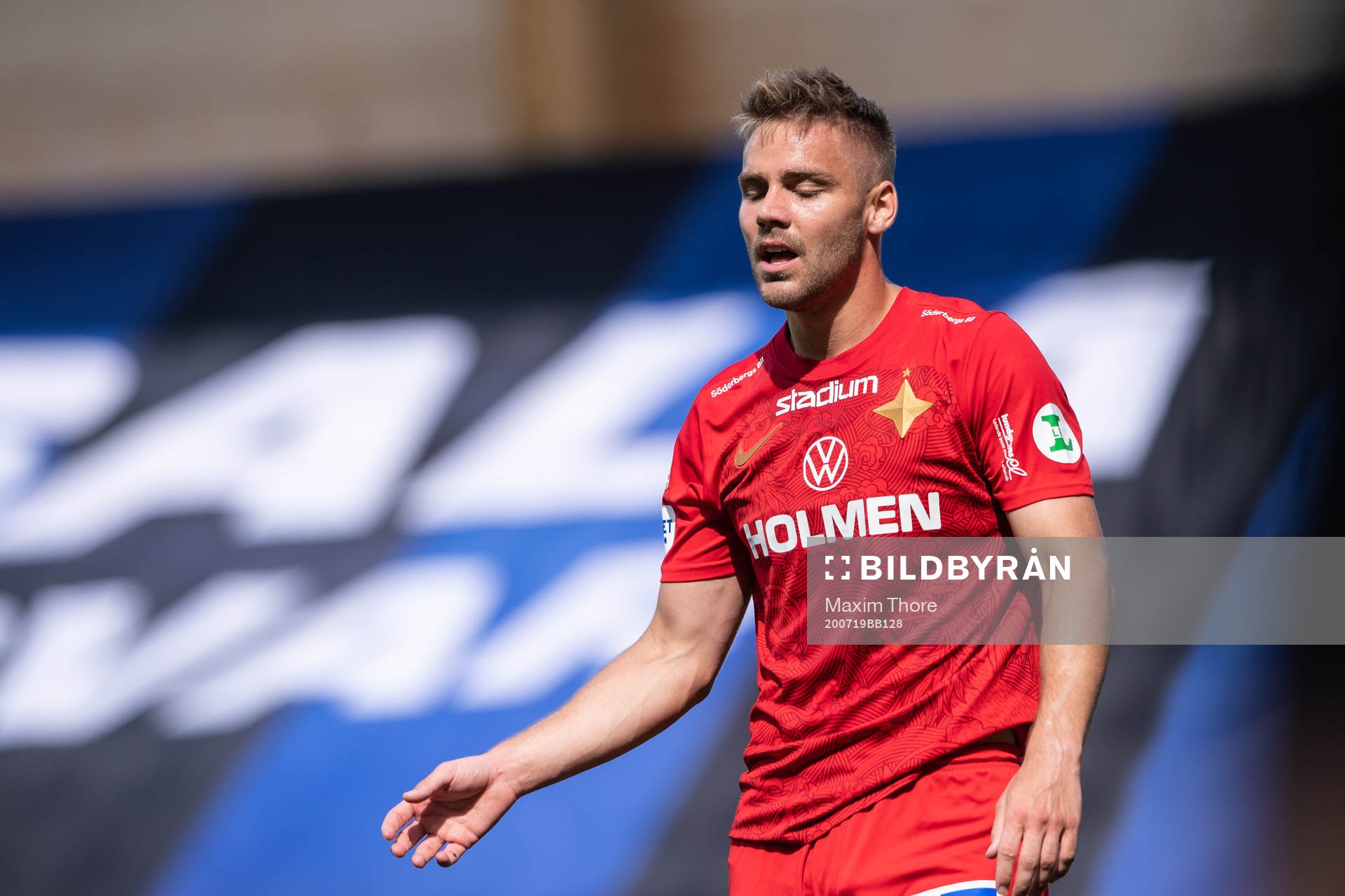 IFK Norrköpings Christoffer Nyman deppar