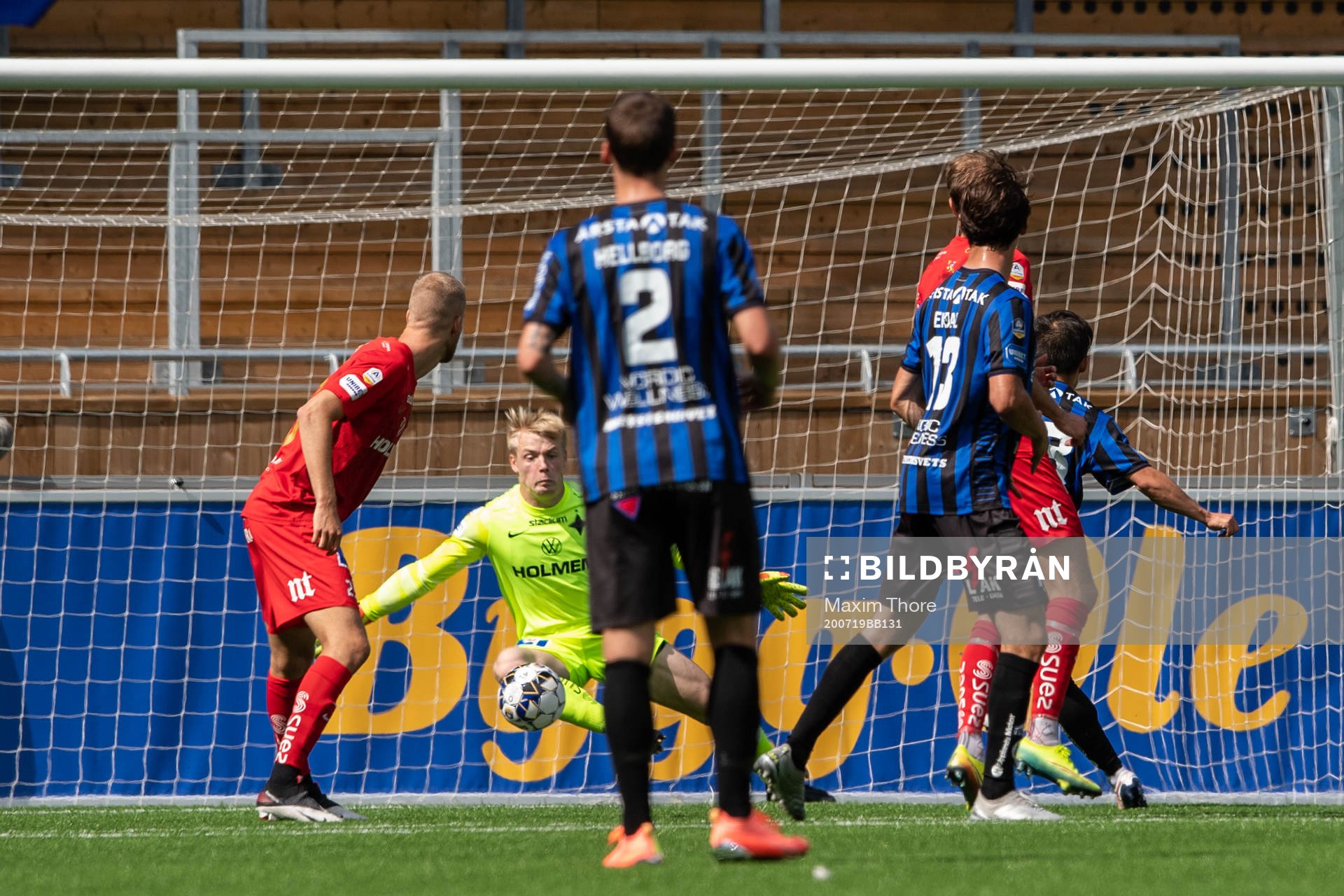 Sirius Yukiya Sugita  gör 1-0 på IFK Norrköpings