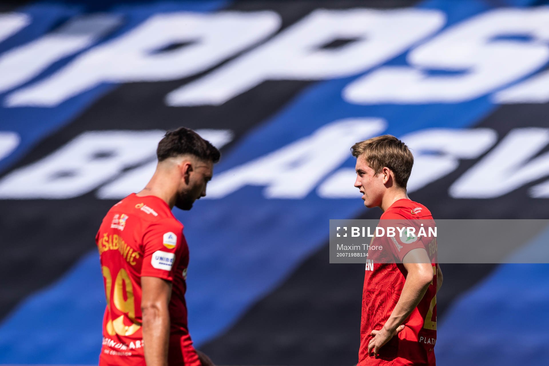 IFK Norrköpings Ísak Bergmann Jóhannessondeppar