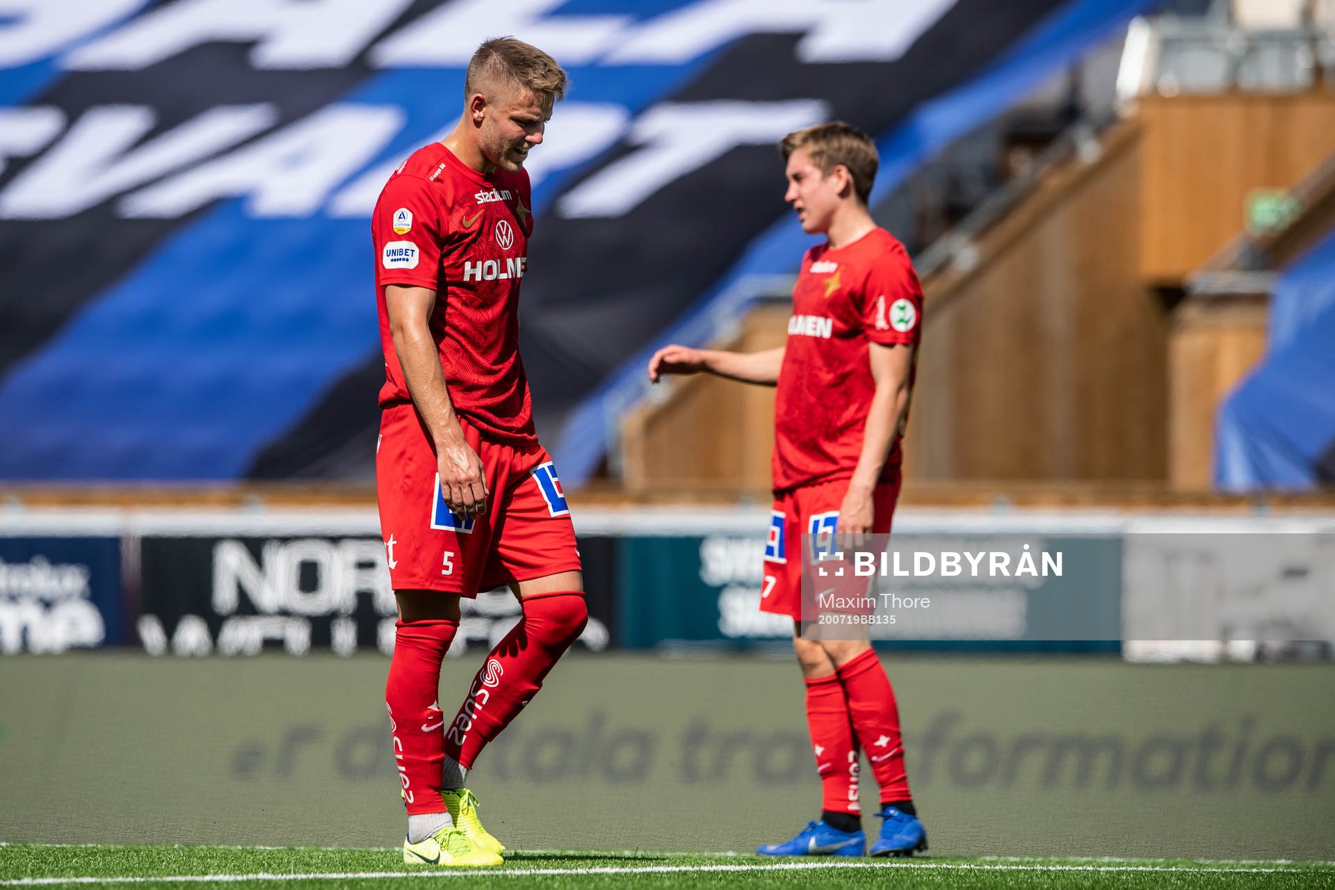 IFK Norrköpings Christoffer Nyman och Ísak Bergmann