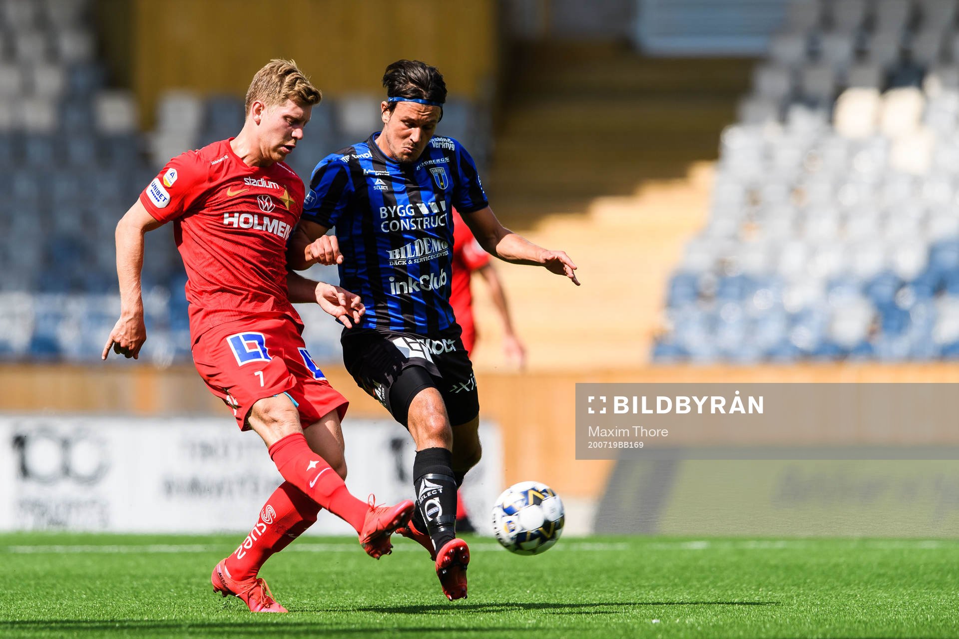 IFK Norrköpings Alexander Fransson och Sirius Stefano