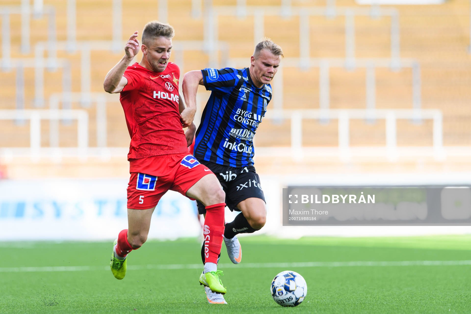 under fotbollsmatchen i Allsvenskan mellan Sirius och IFK
