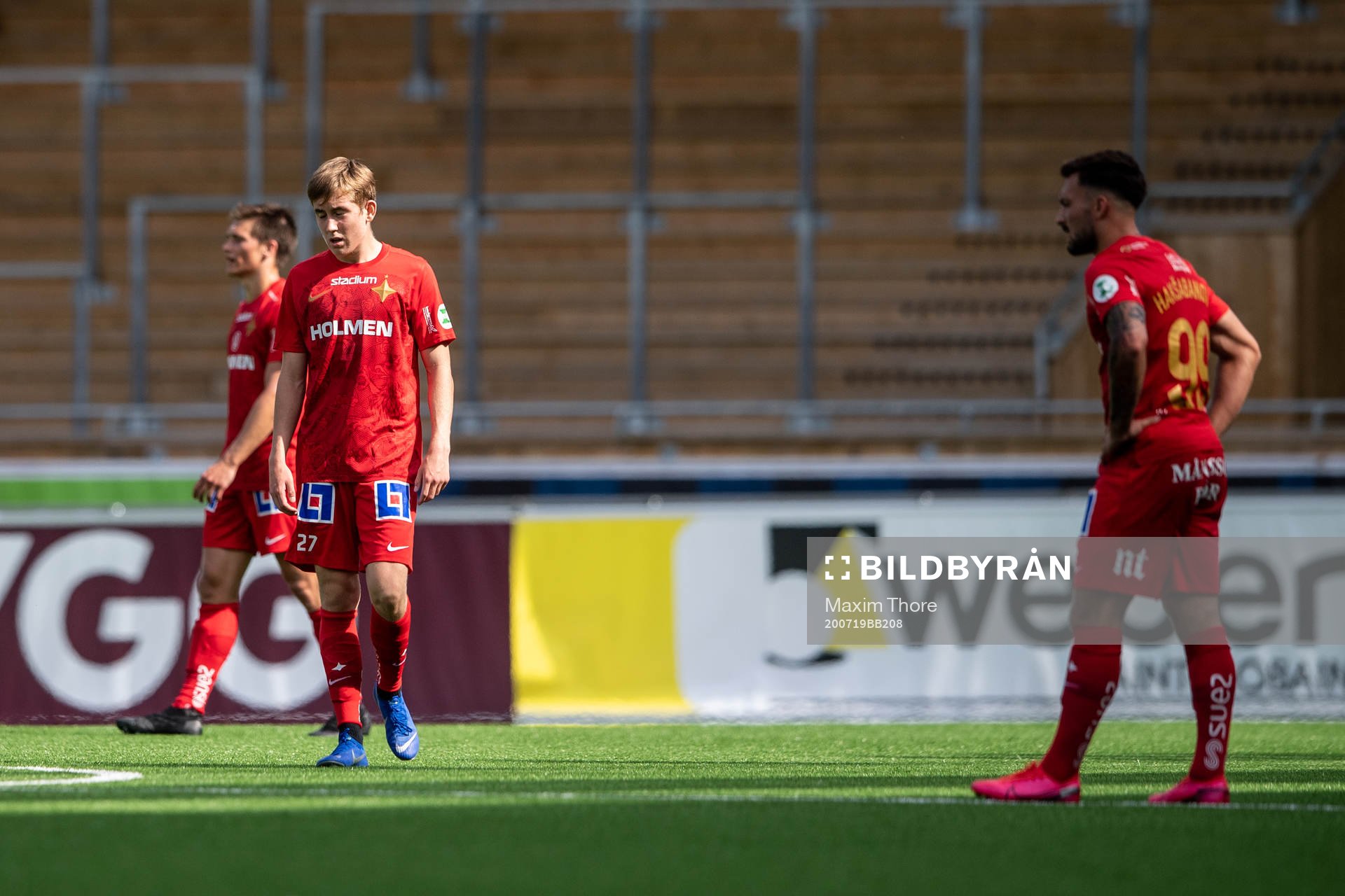 IFK Norrköpings Ísak Bergmann Jóhannesson deppar