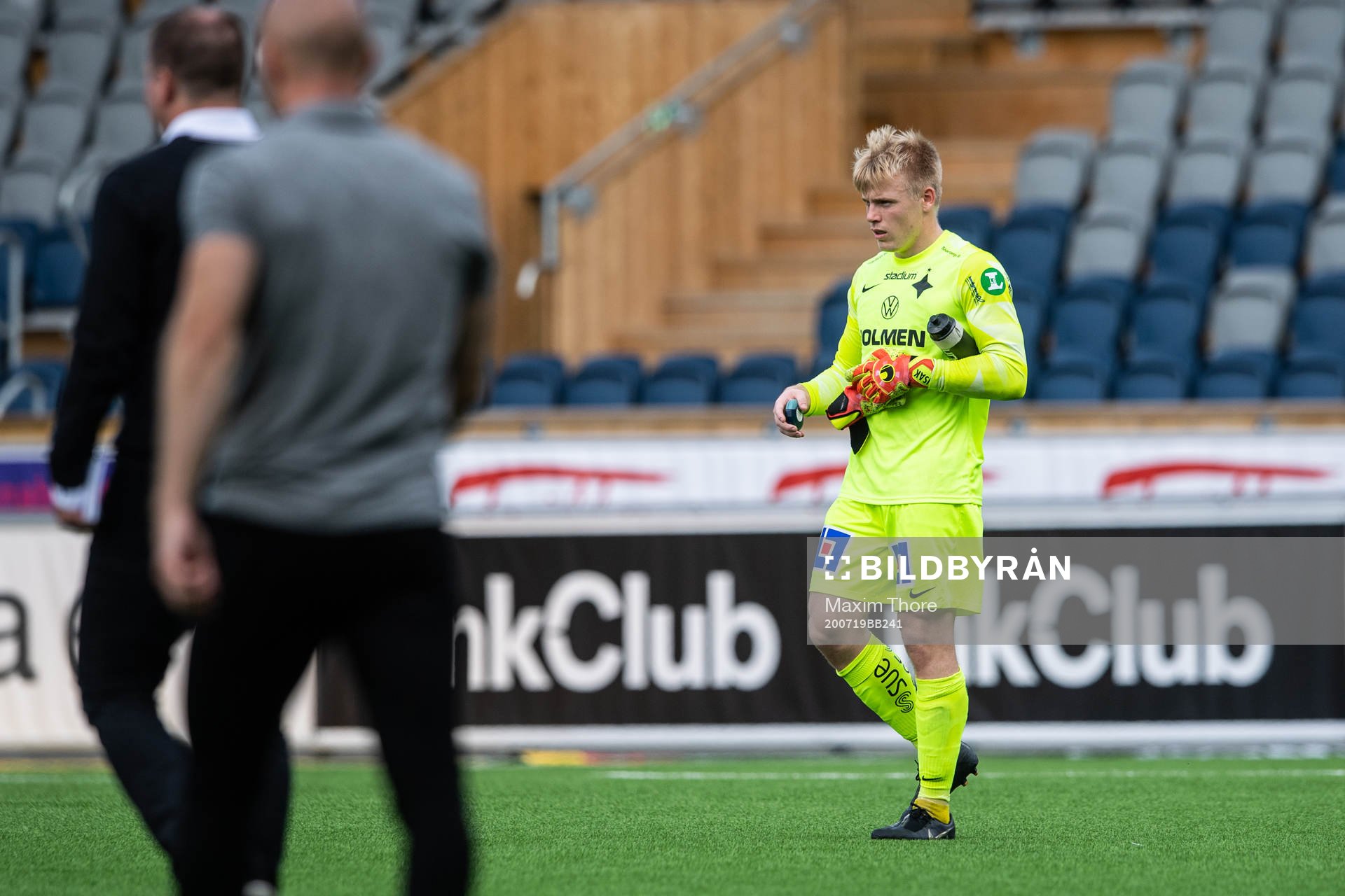 under fotbollsmatchen i Allsvenskan mellan Sirius och IFK