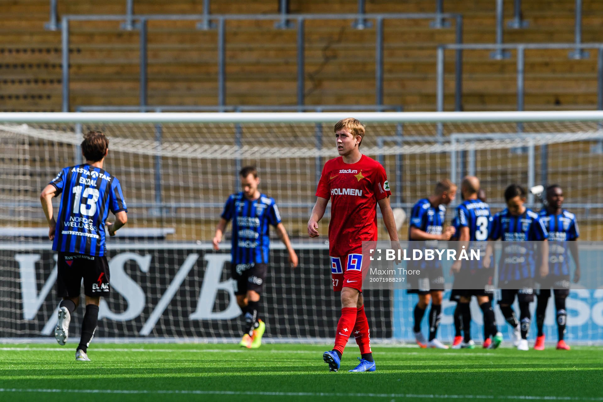 IFK Norrköpings Ísak Bergmann Jóhannesson deppar