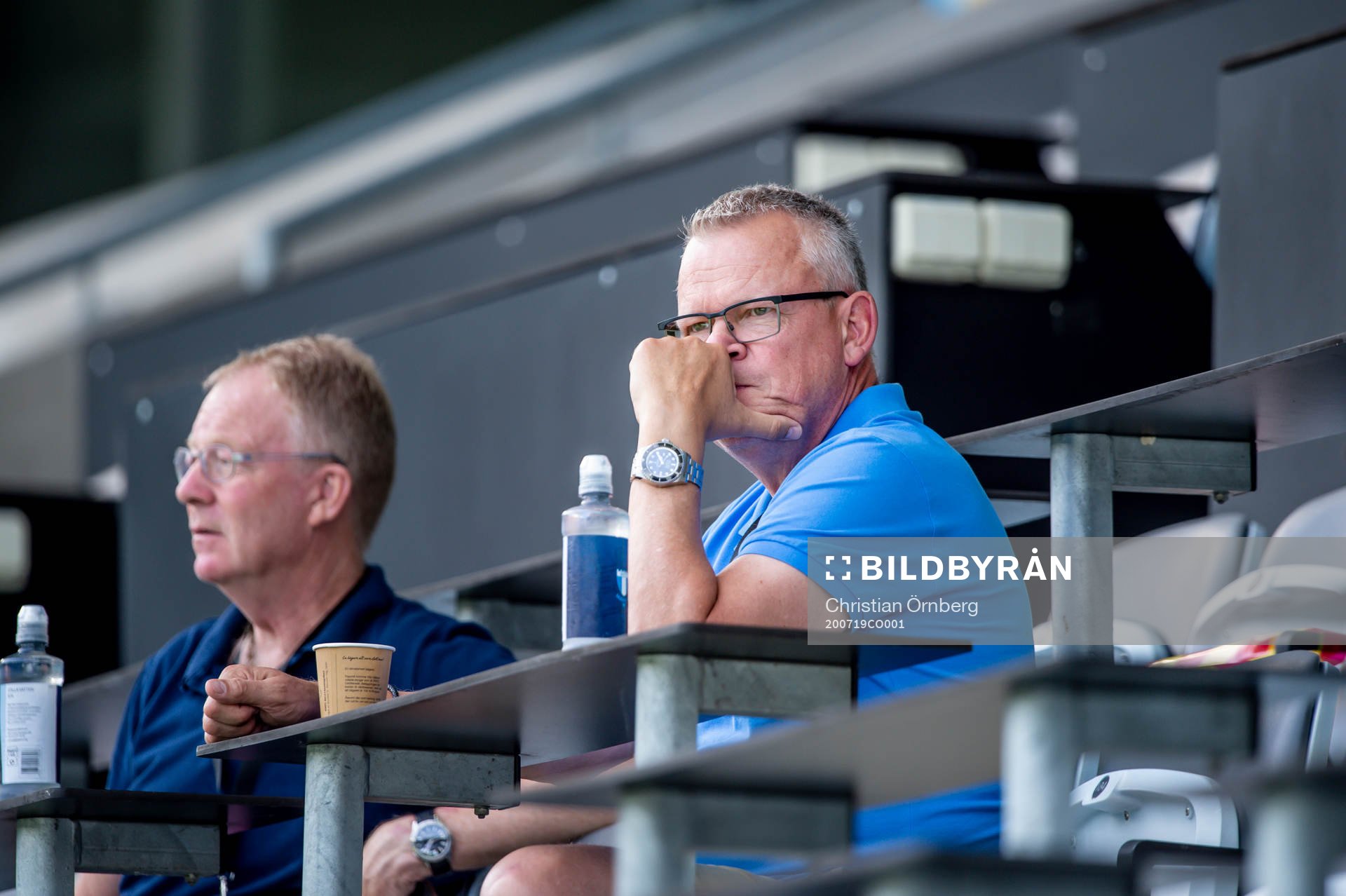 Förbundskapten Janne Andersson på plats