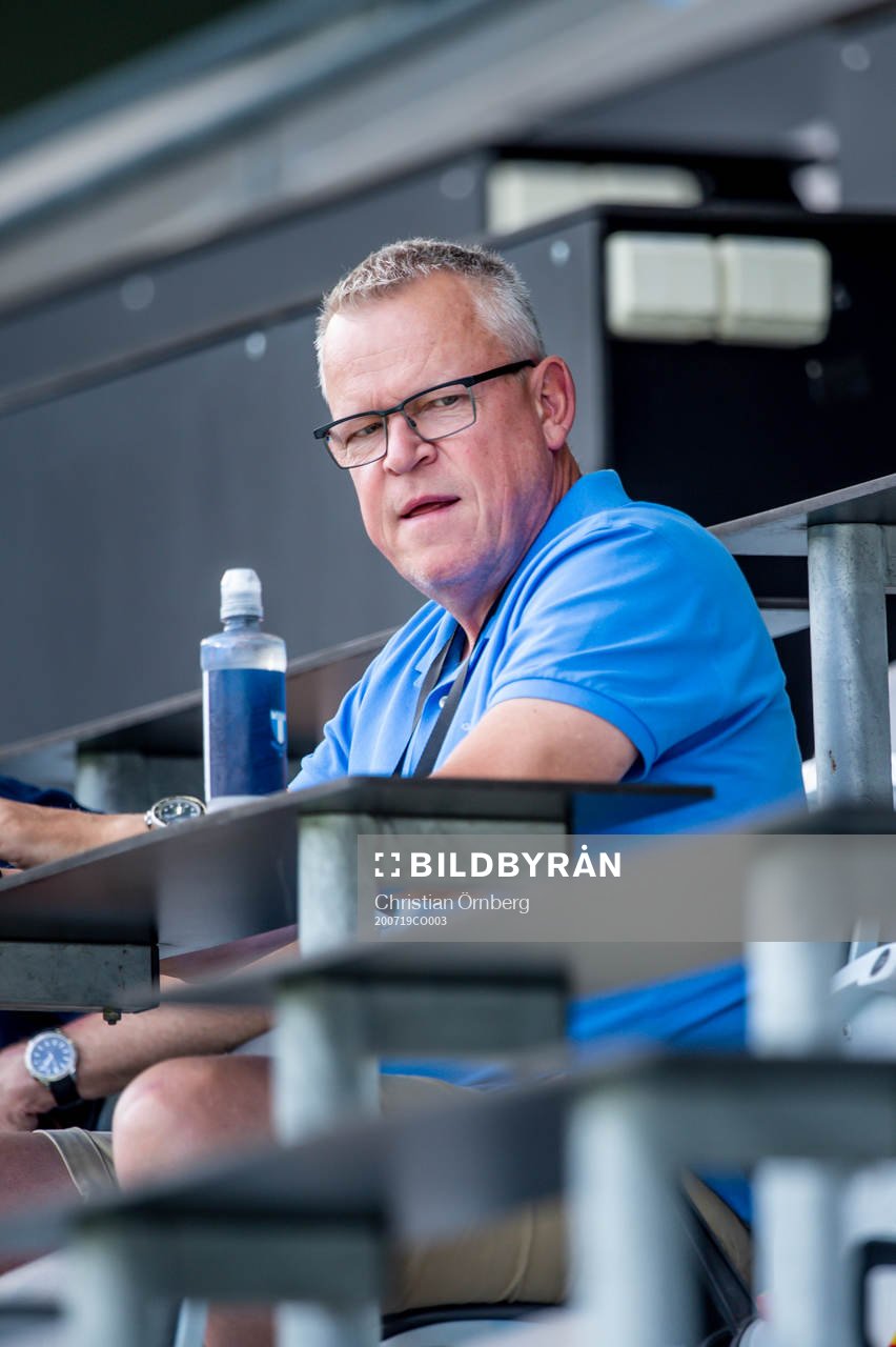 Förbundskapten Janne Andersson på plats