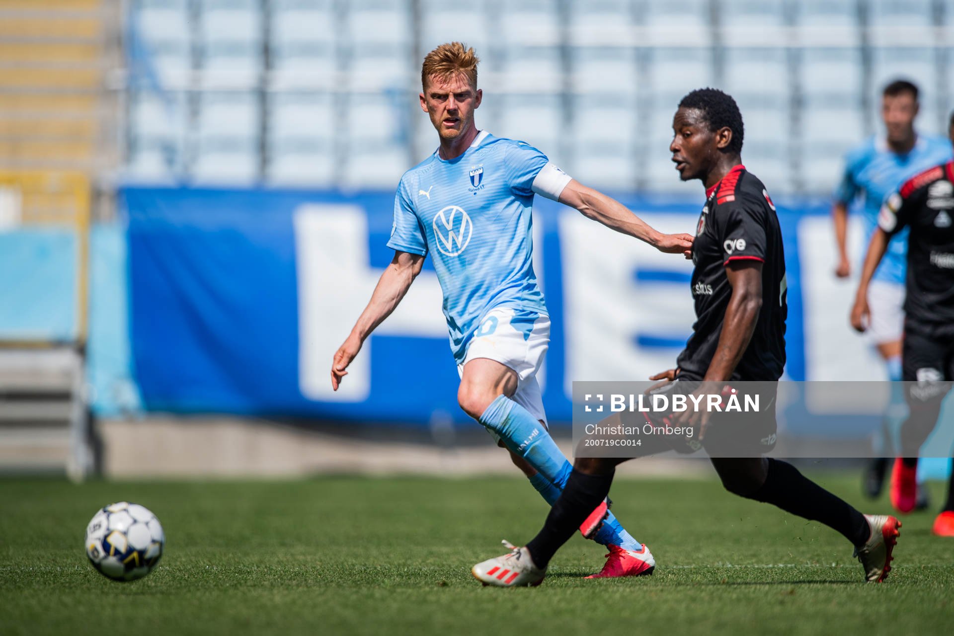 Malmö FFs Anders Christiansen och Kalmars York Rafael