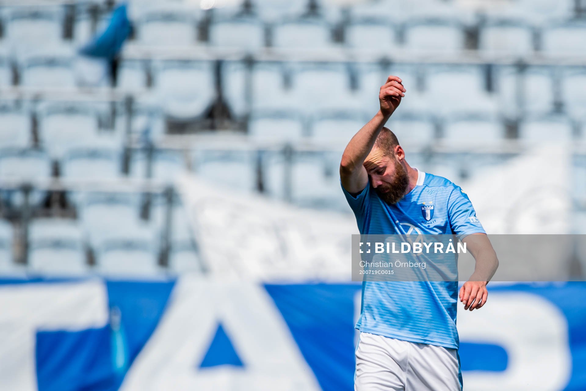 Malmö FFs Jo Inge Berget deppar