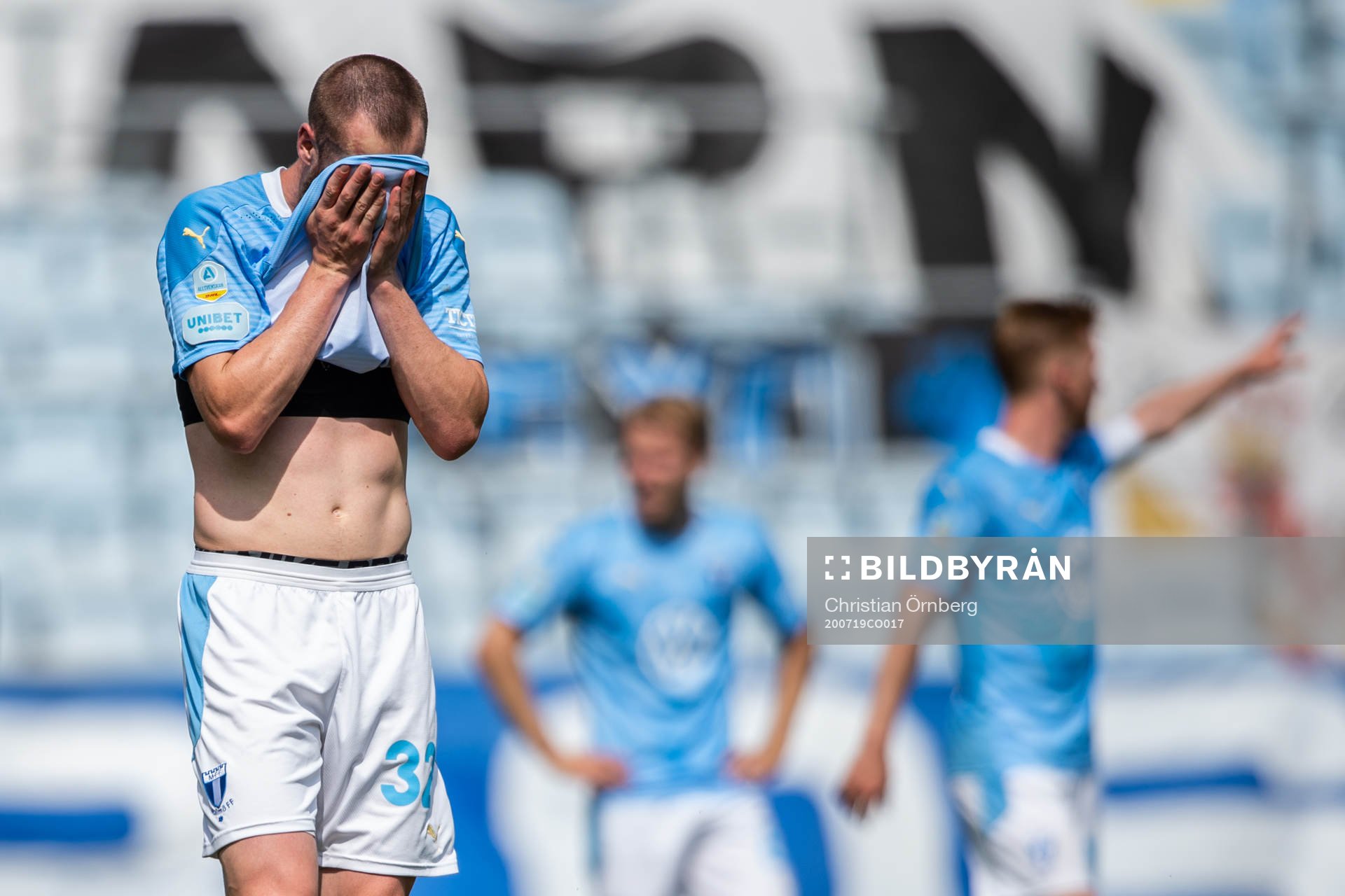 Malmö FFs Jo Inge Berget deppar