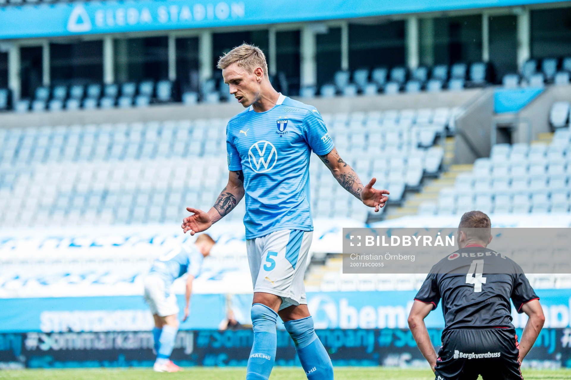 Malmö FFs Sören Rieks deppar