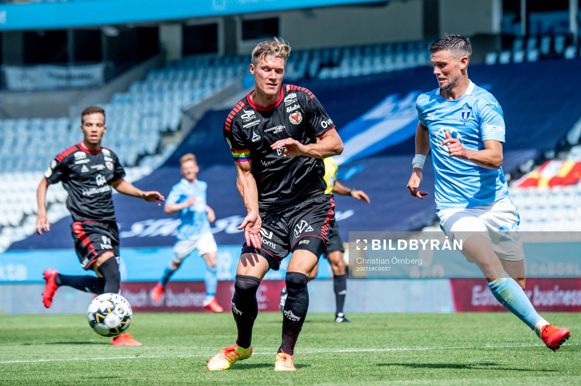 Kalmars Viktor Elm mot Malmö FFs Marcus Antonsson