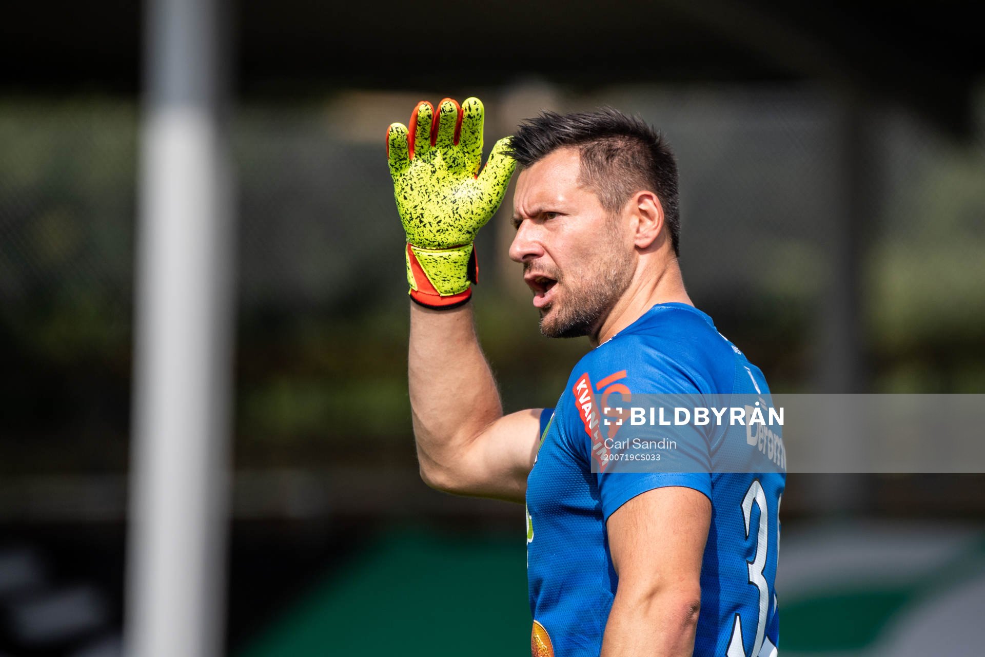 Varbergs målvakt Stojan Lukic