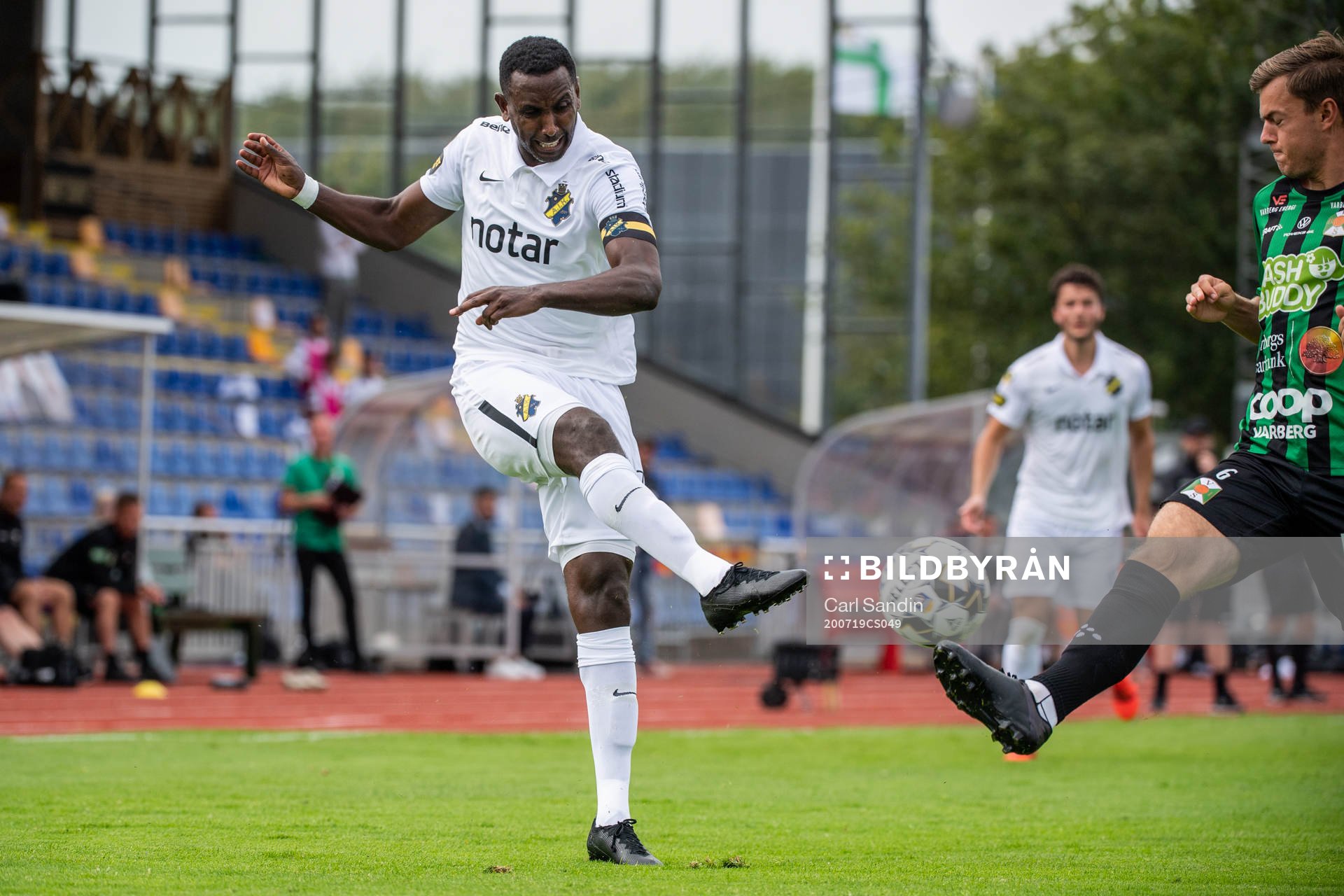 s Henok Goitom och Varbergs Albin Winbo