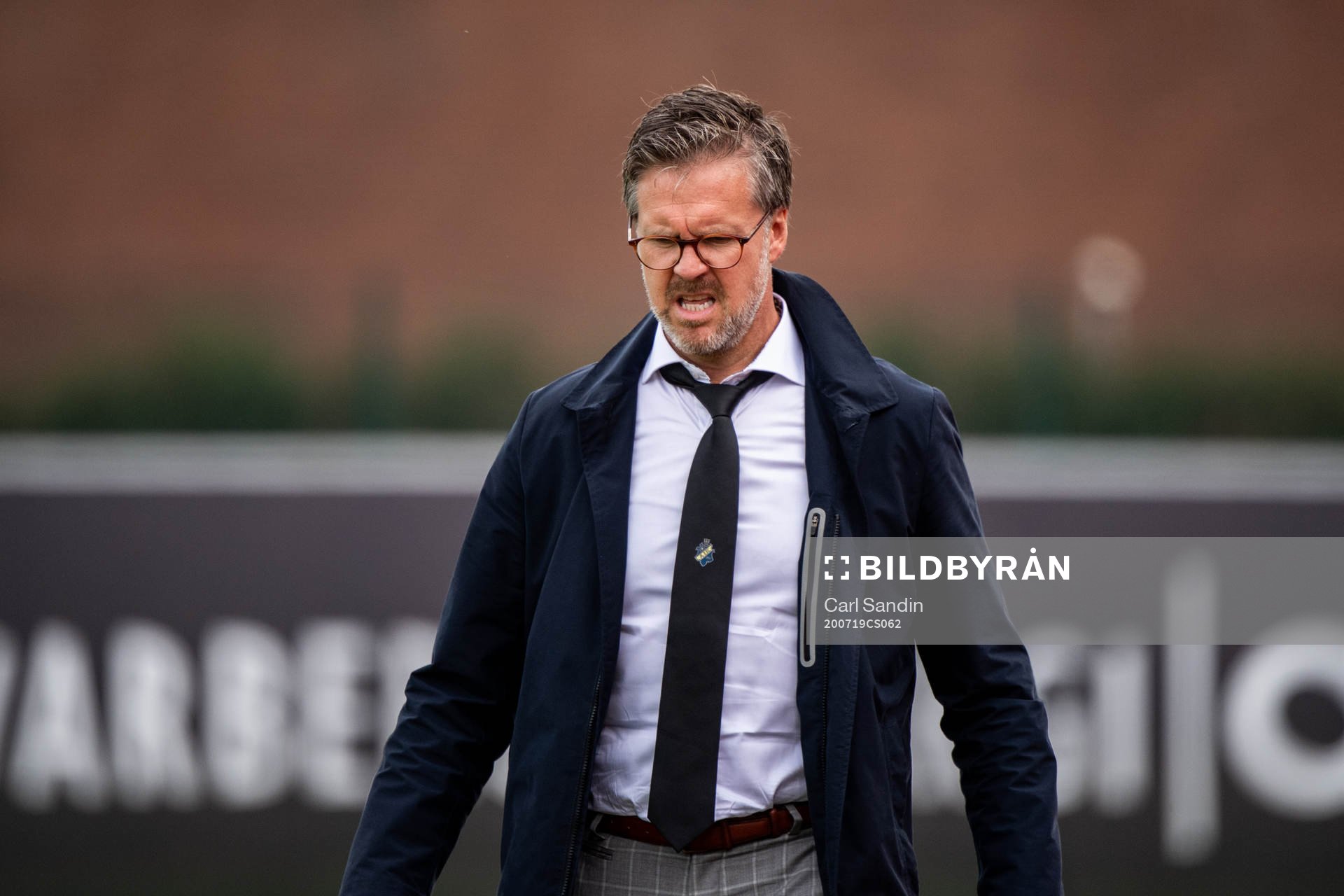 s tränare Rikard Norling deppar