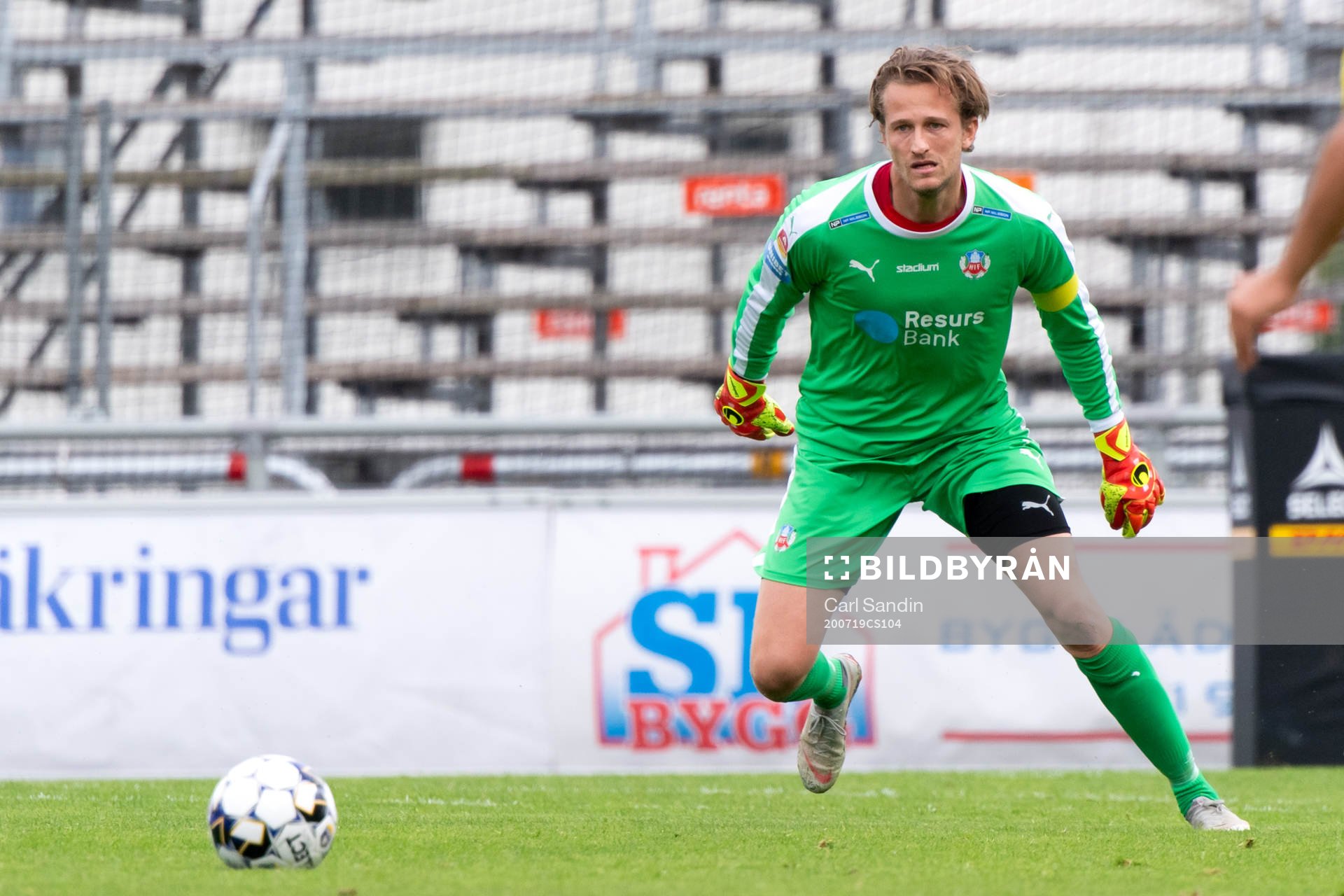 Helsingborgs målvakt Anders Lindegaard
