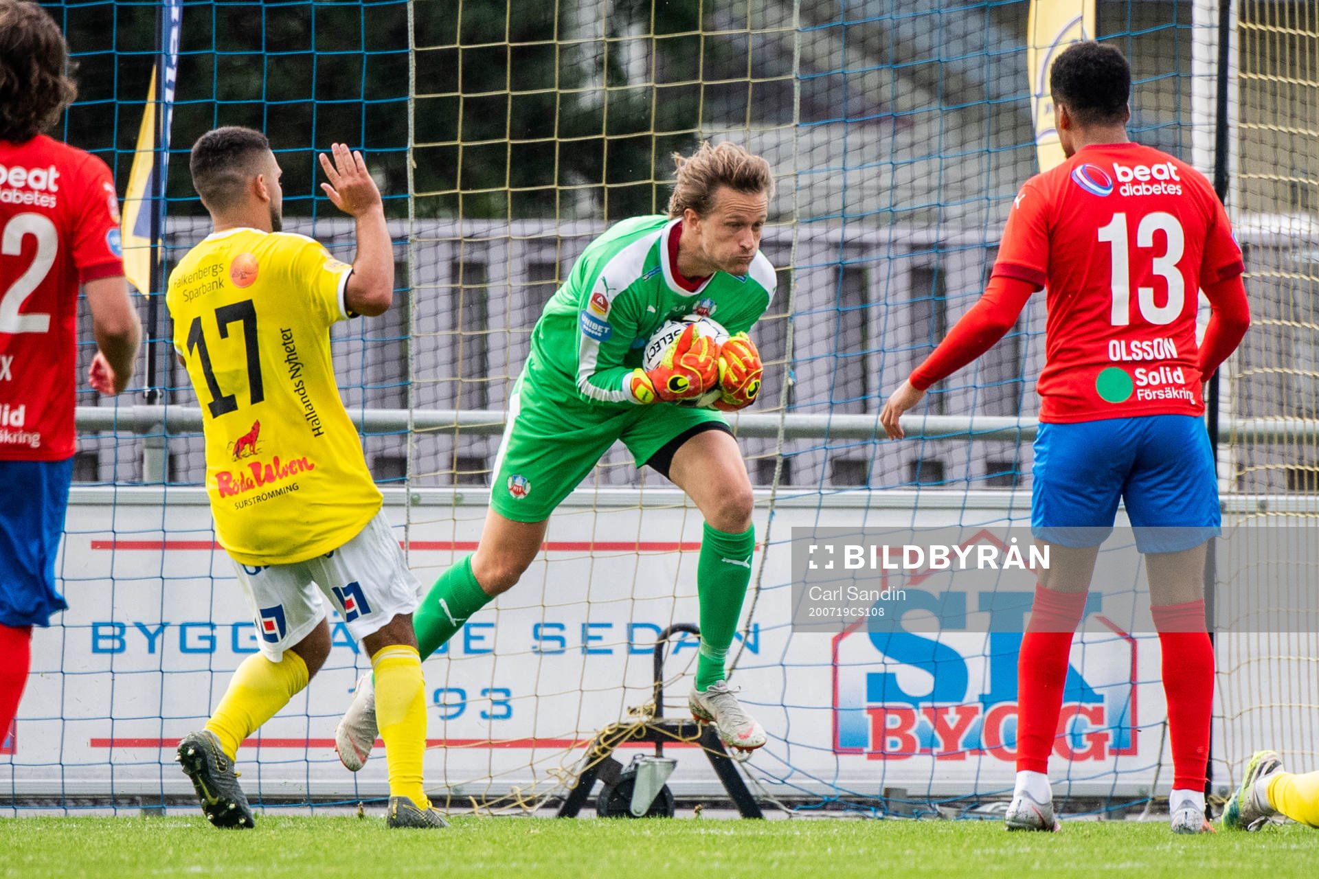 Helsingborgs målvakt Anders Lindegaard