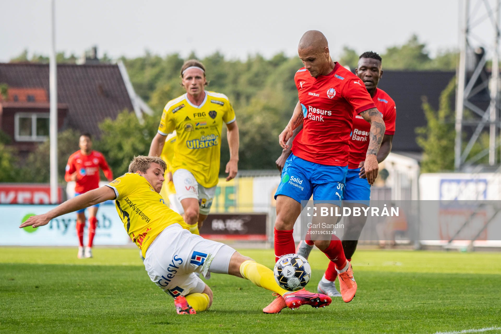 Falkenbergs Marcus Klingenberg Mathisen och Helsingborgs