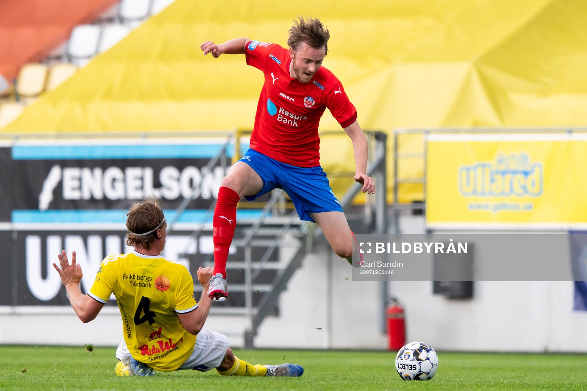 Falkenbergs Carl Johansson och Helsingborgs Rasmus Jönsson