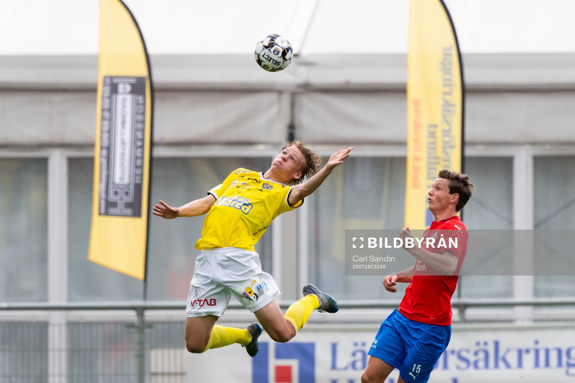 Falkenbergs Melker Nilsson och Helsingborgs Max Svensson