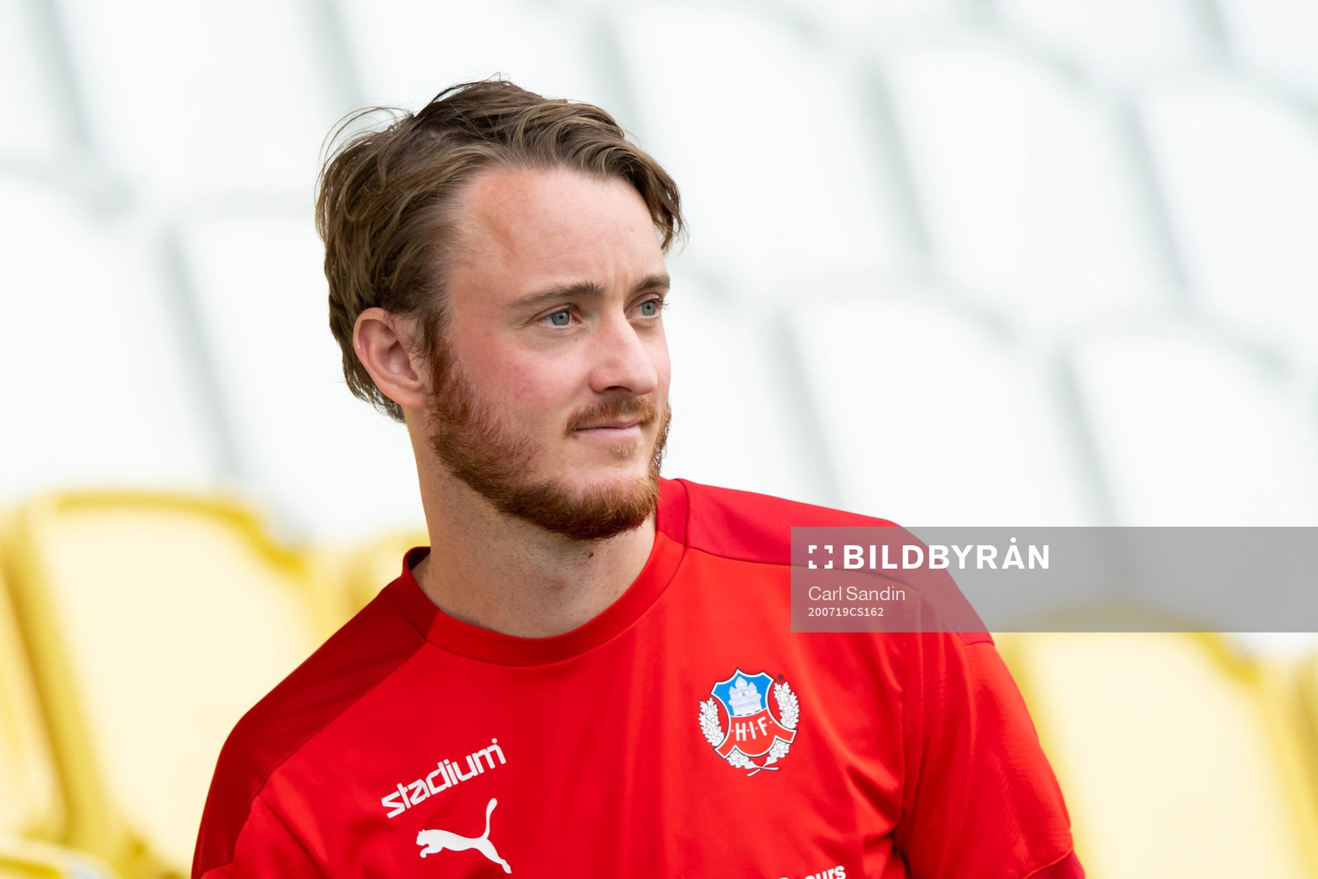Helsingborgs Rasmus Jönsson på bänken