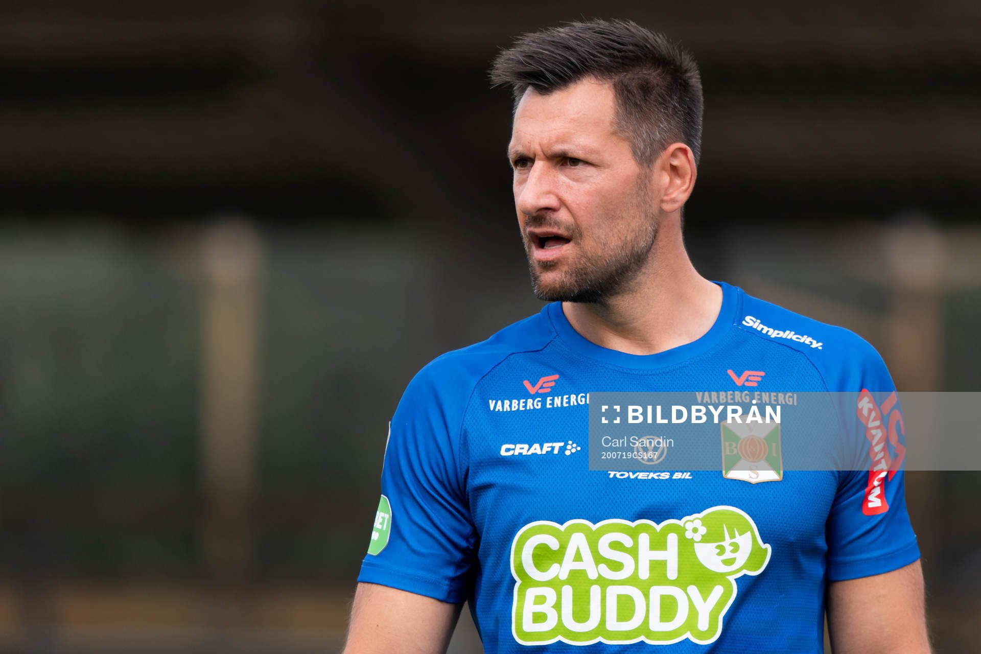Varbergs målvakt målvakt Stojan Lukic