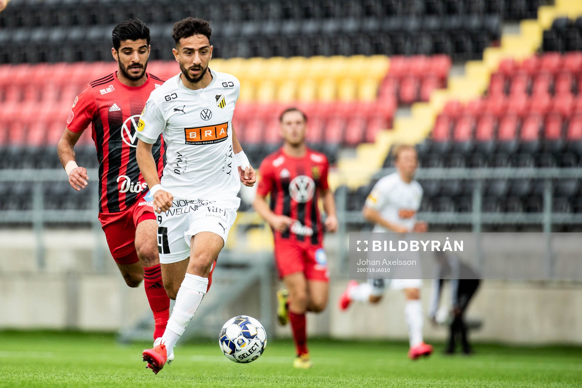 Östersunds Rewan Amin och Häckens Daleho Irandust