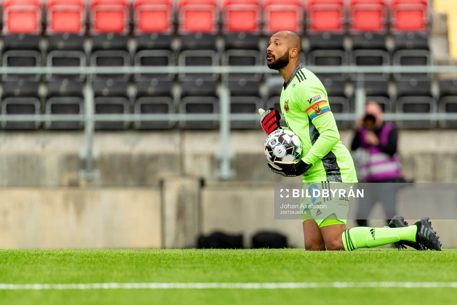 Östersunds målvakt Aly Keita