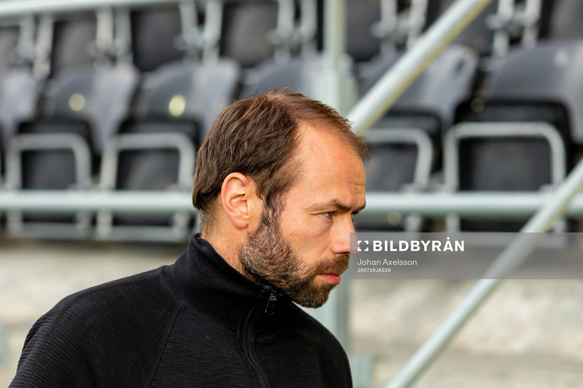 Häckens tränare Andreas Alm