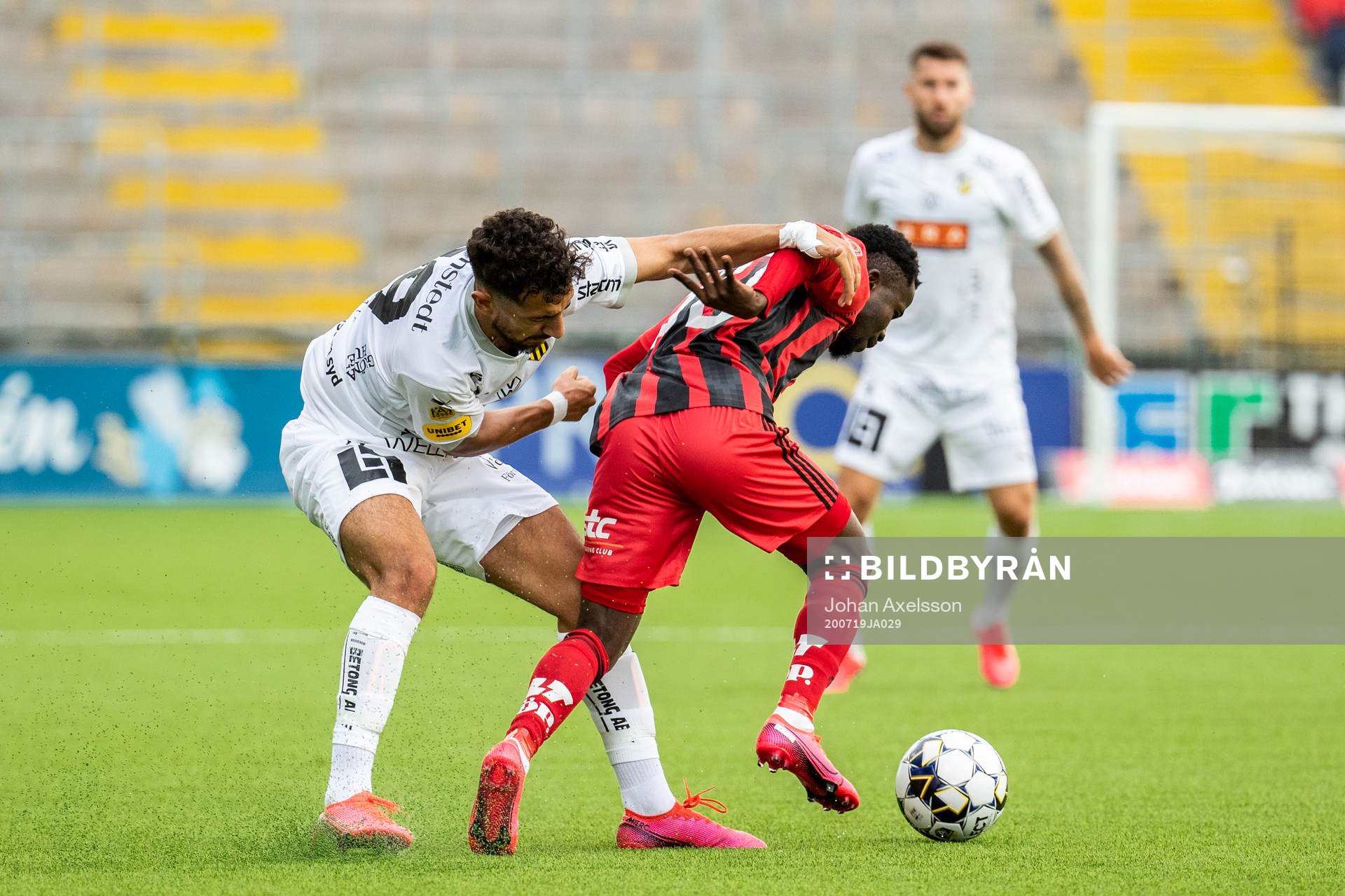 Häckens Daleho Irandust och Östersunds Frank Arhin