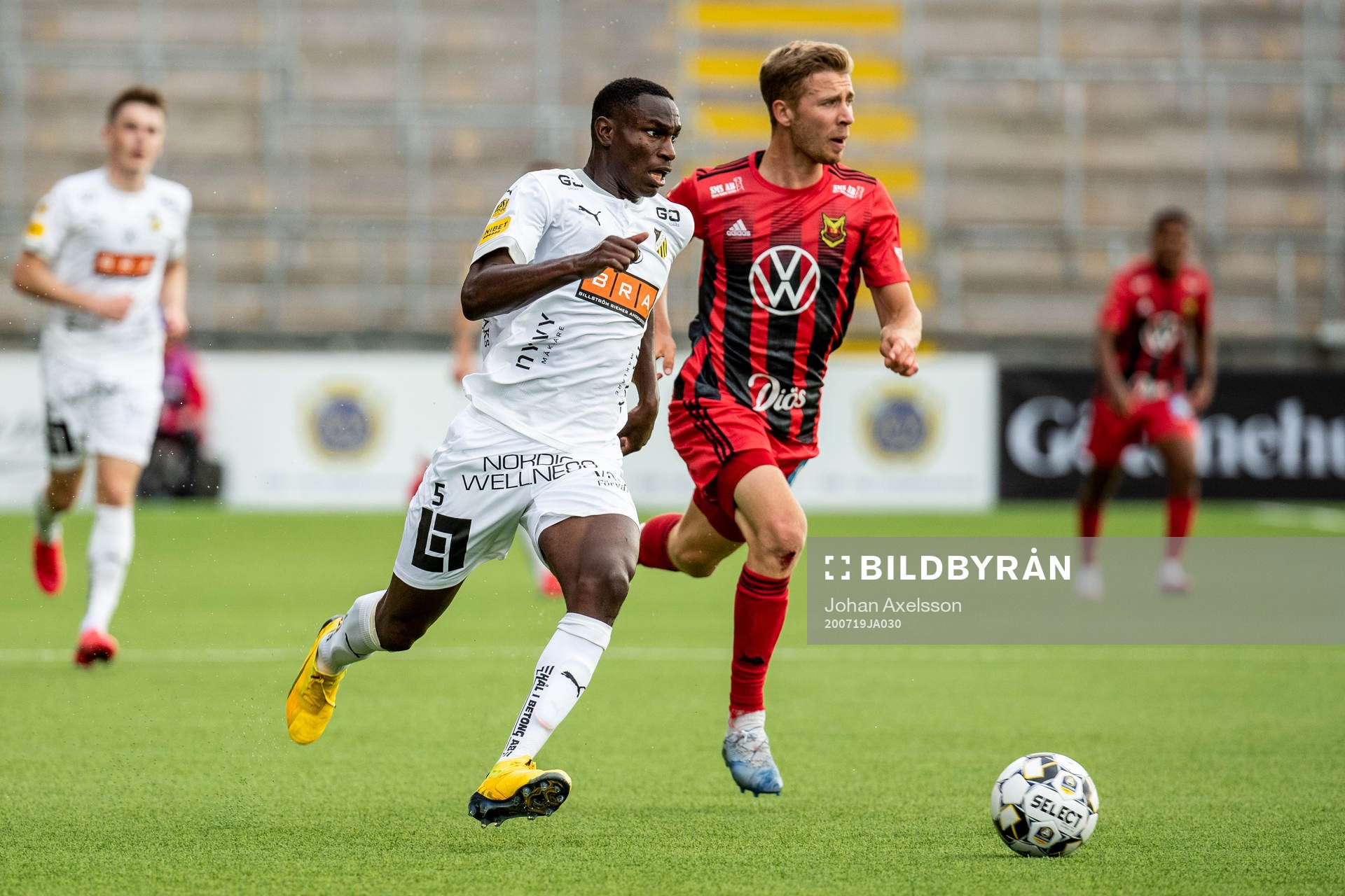 Häckens Godswill Ekpolo och Östersunds Ludvig Fritzson