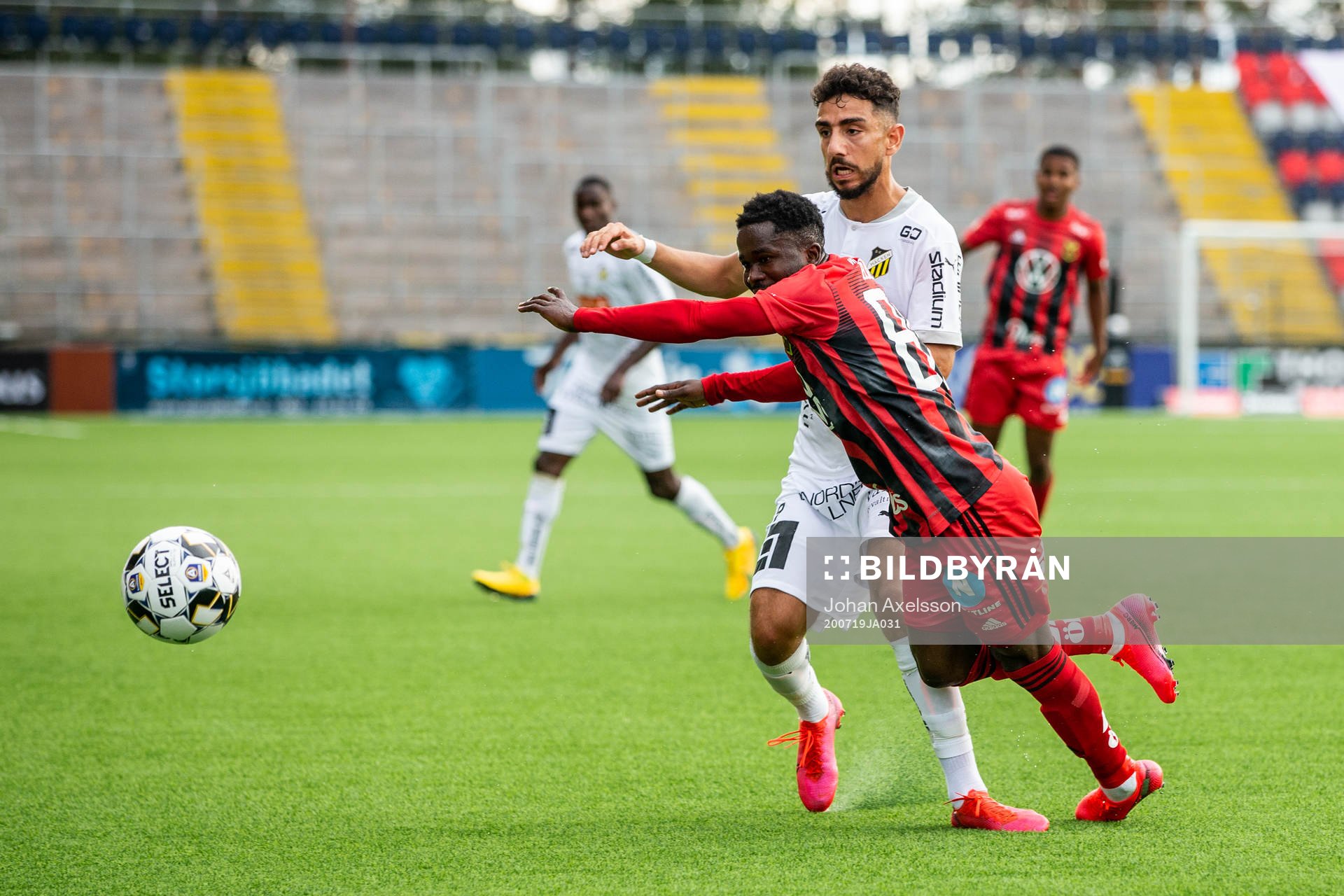 Häckens Daleho Irandust och Östersunds Frank Arhin