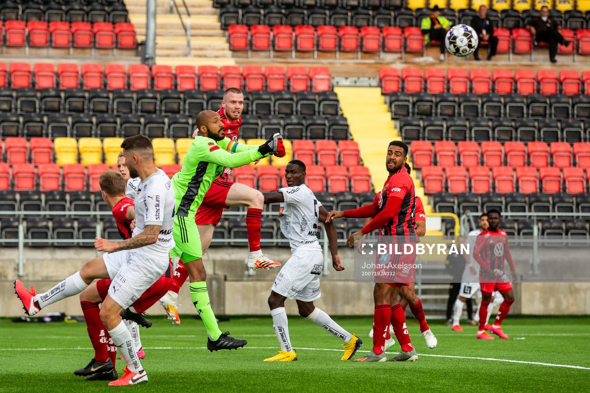 Östersunds målvakt Aly Keita