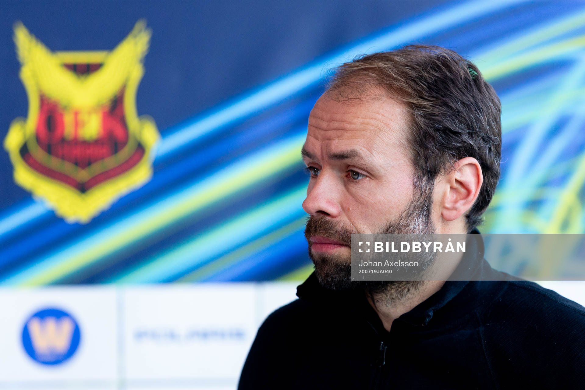 Häckens tränare Andreas Alm