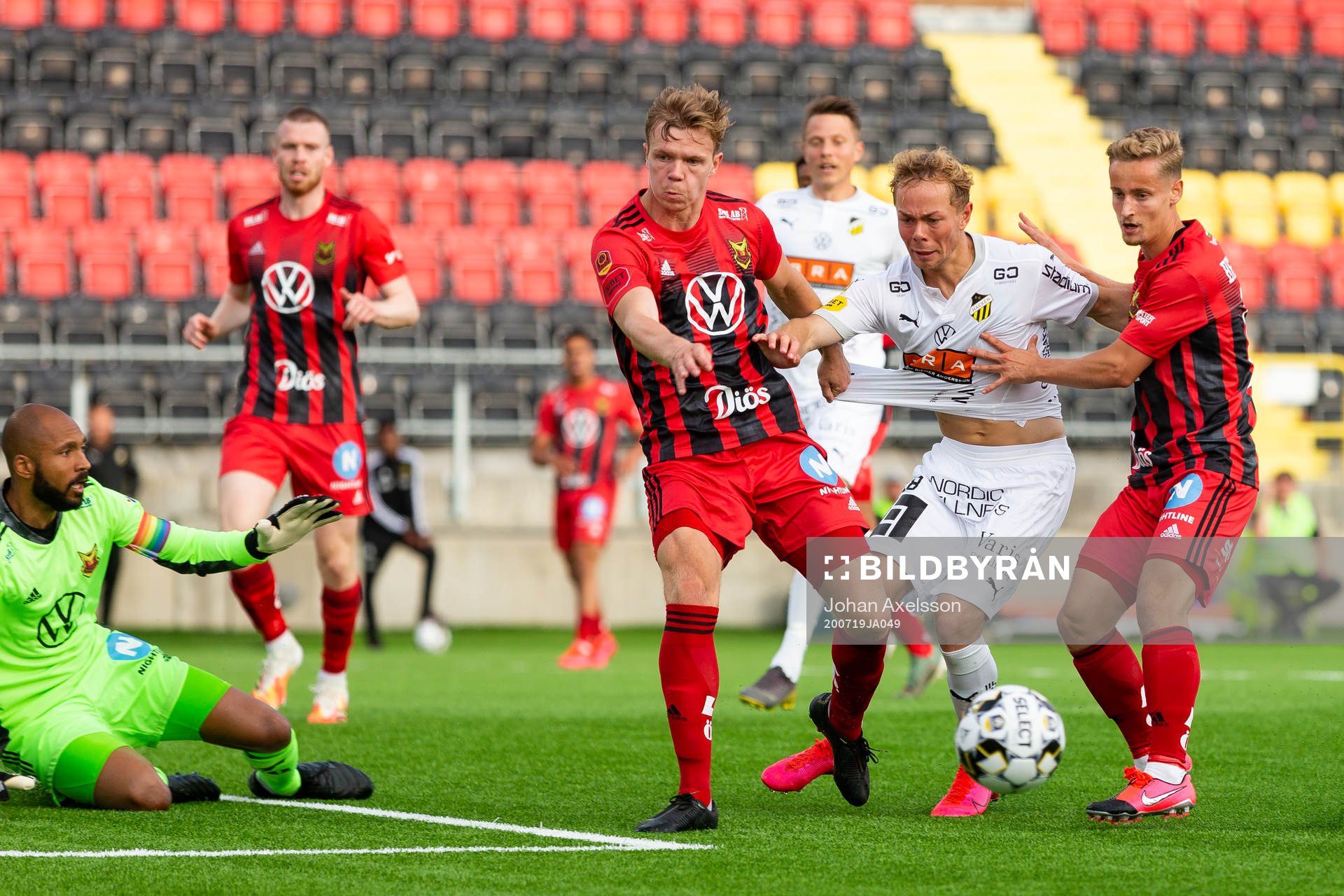 Östersunds Eirik Haugan och Henrik Bellman