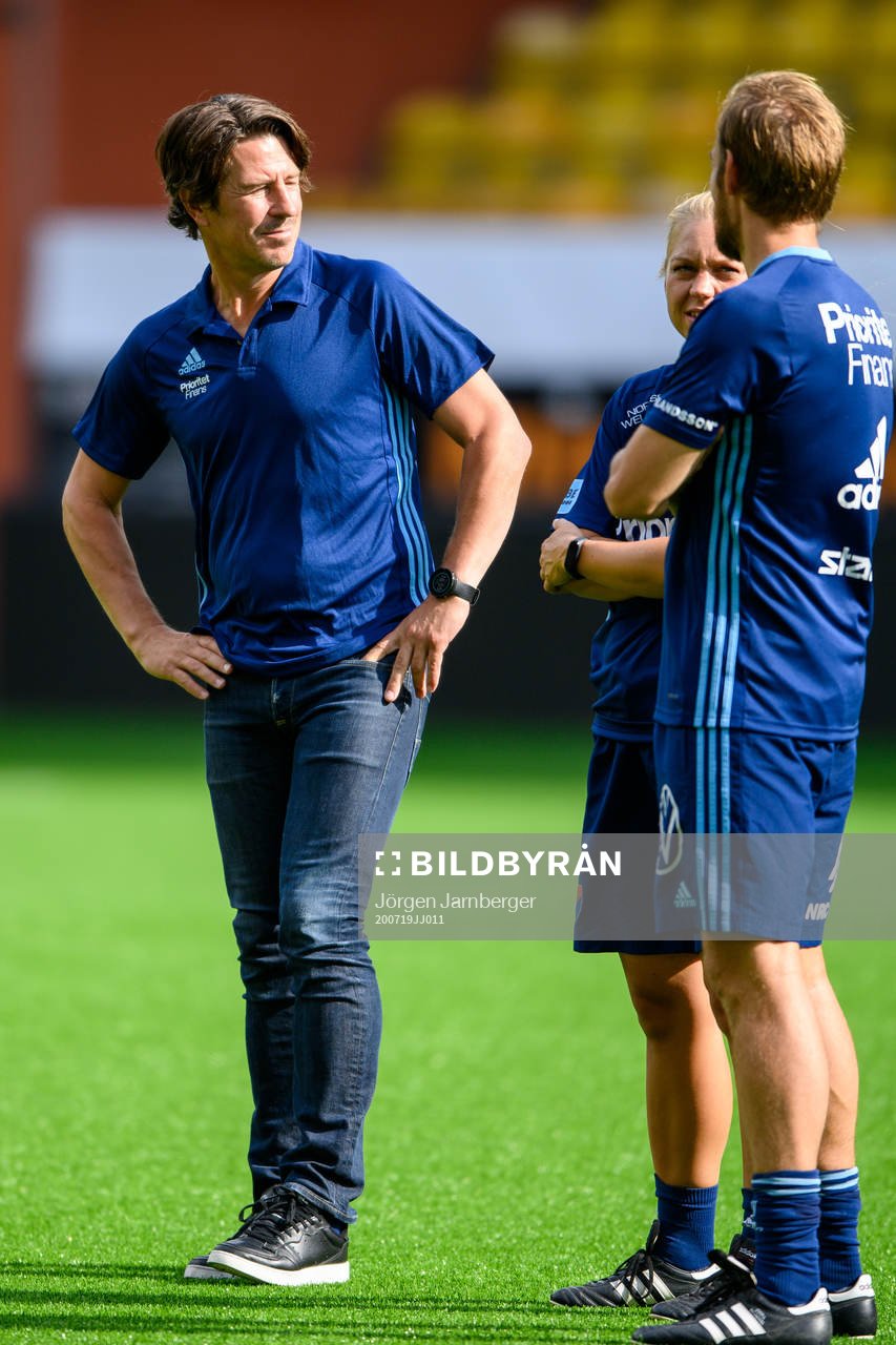 Djurgårdens tränare Thomas Lagerlöf