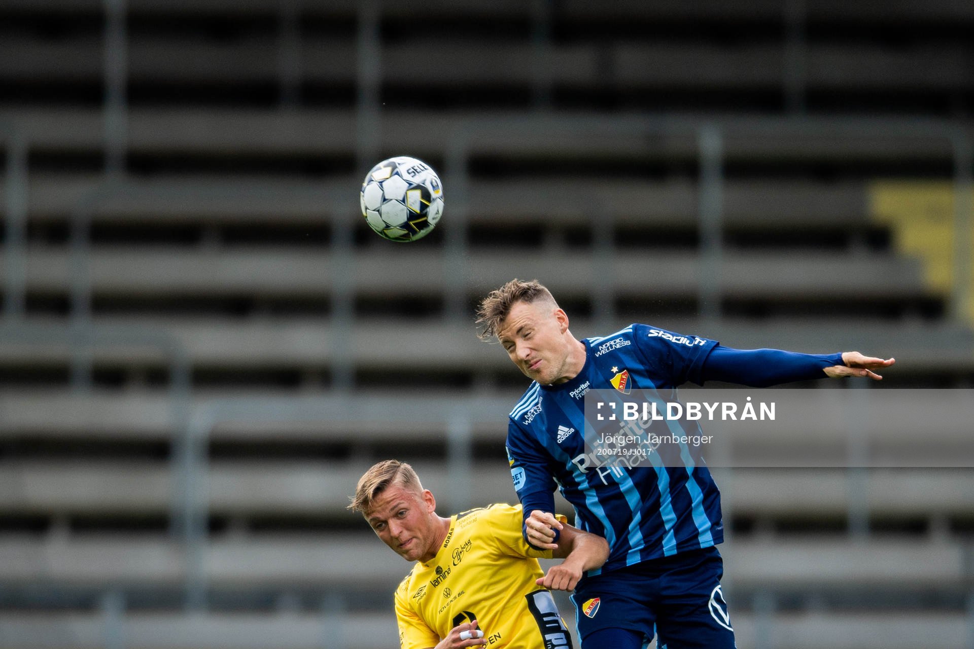 Elfsborgs Jesper Karlsson och Djurgårdens Fredrik Ulvestad