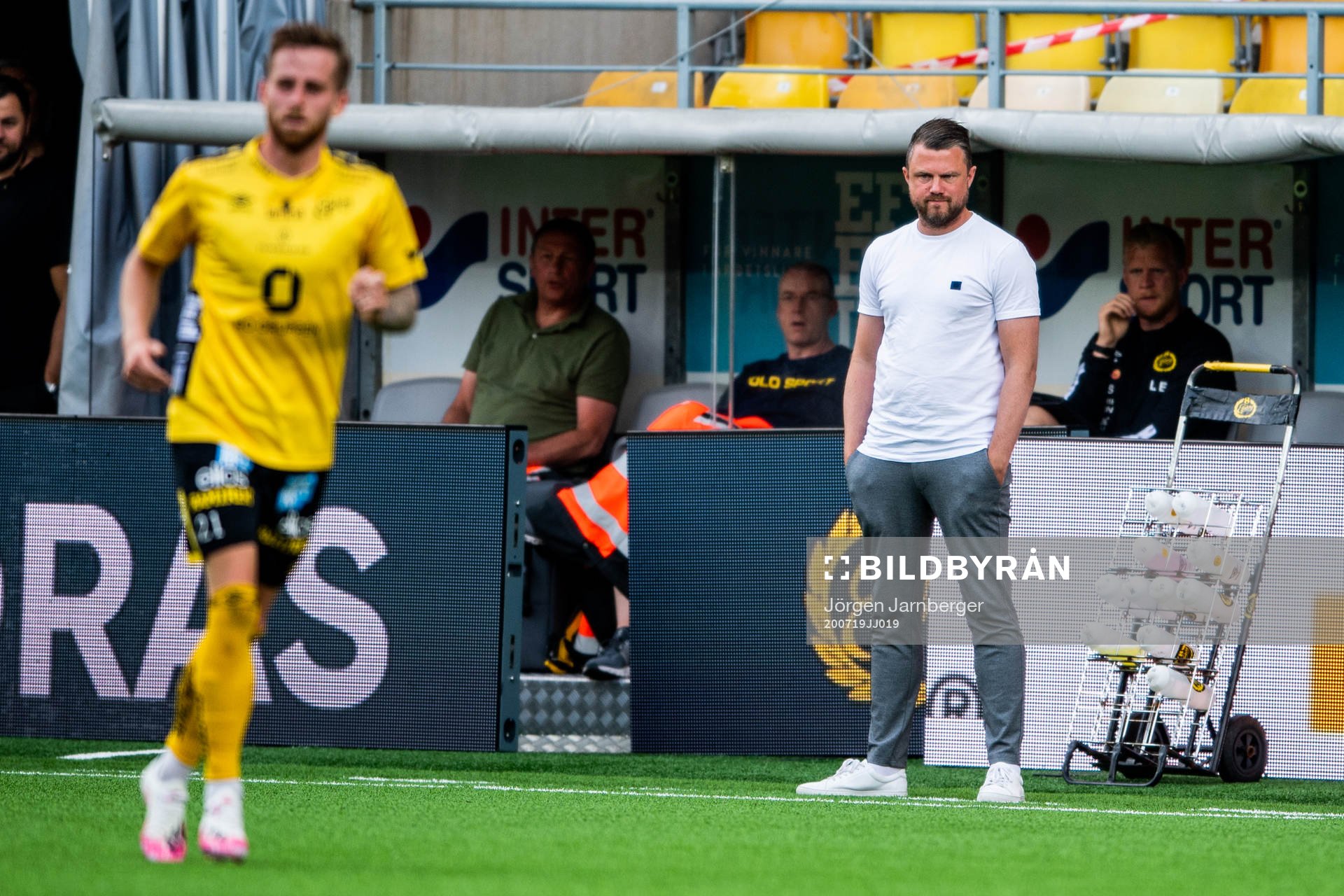 Elfsborgs manager Jimmy Thelin