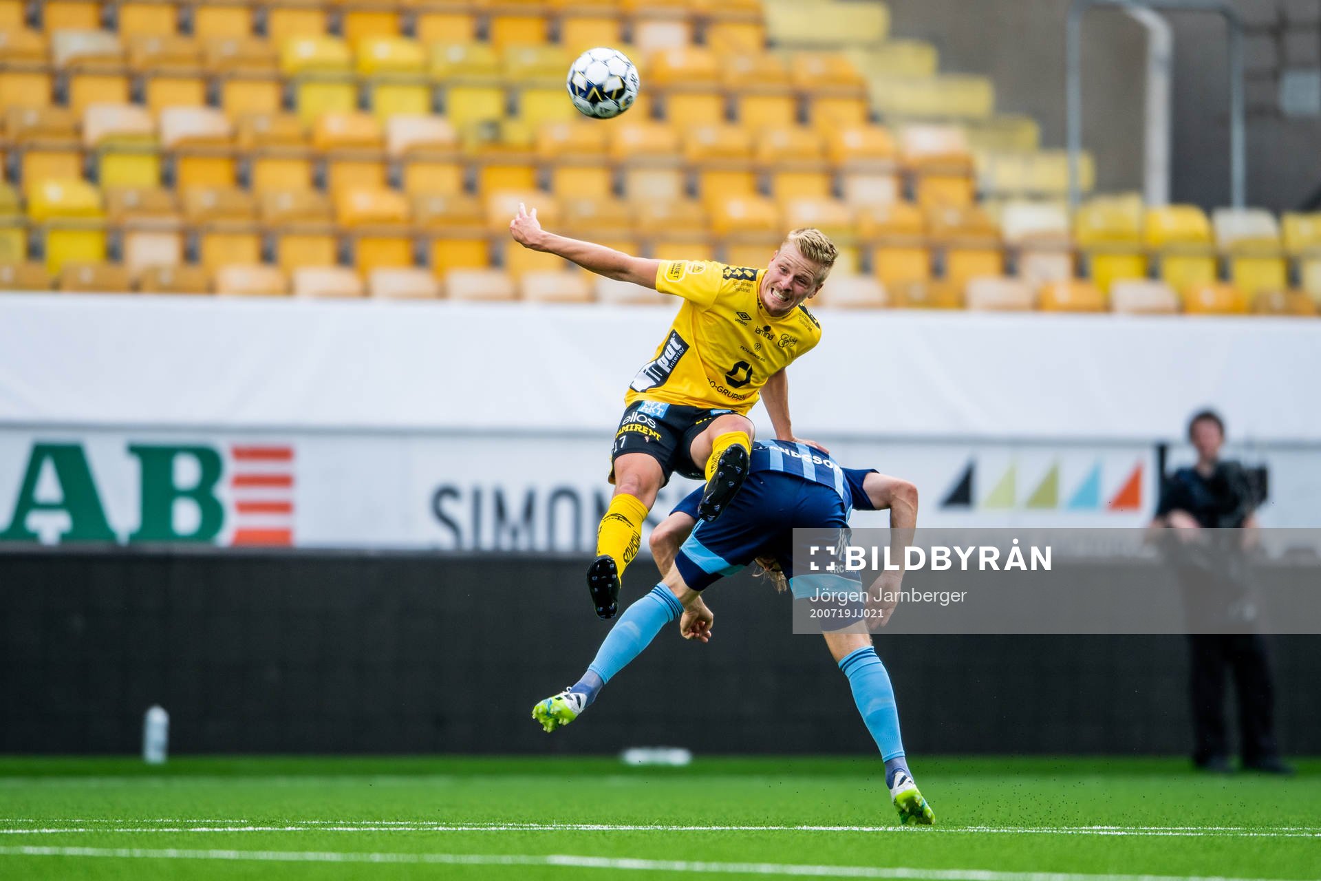 Elfsborgs Per Frick och Djurgårdens Jacob Une Larsson