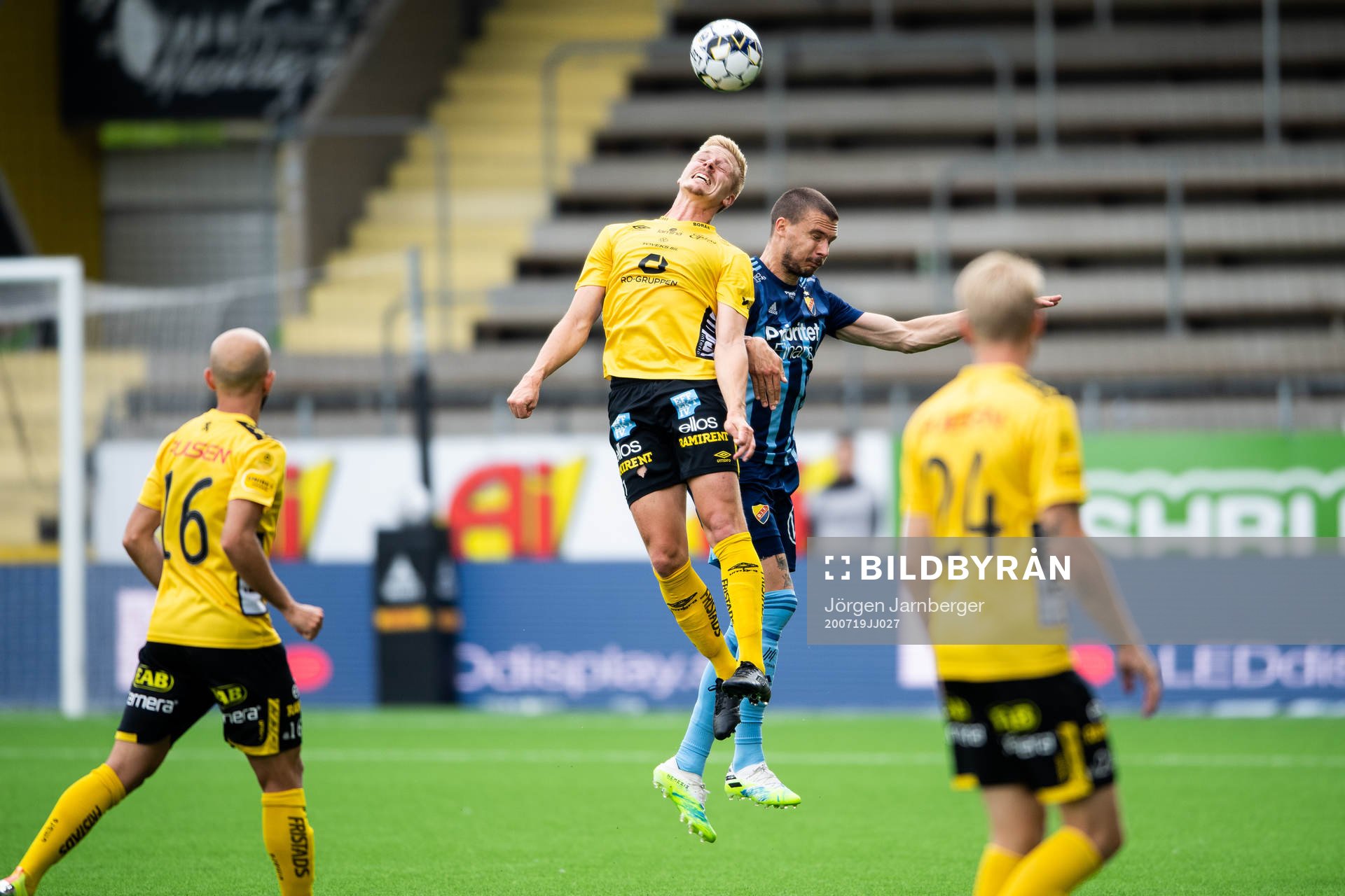 Elfsborgs Per Frick och Djurgårdens Erik Berg