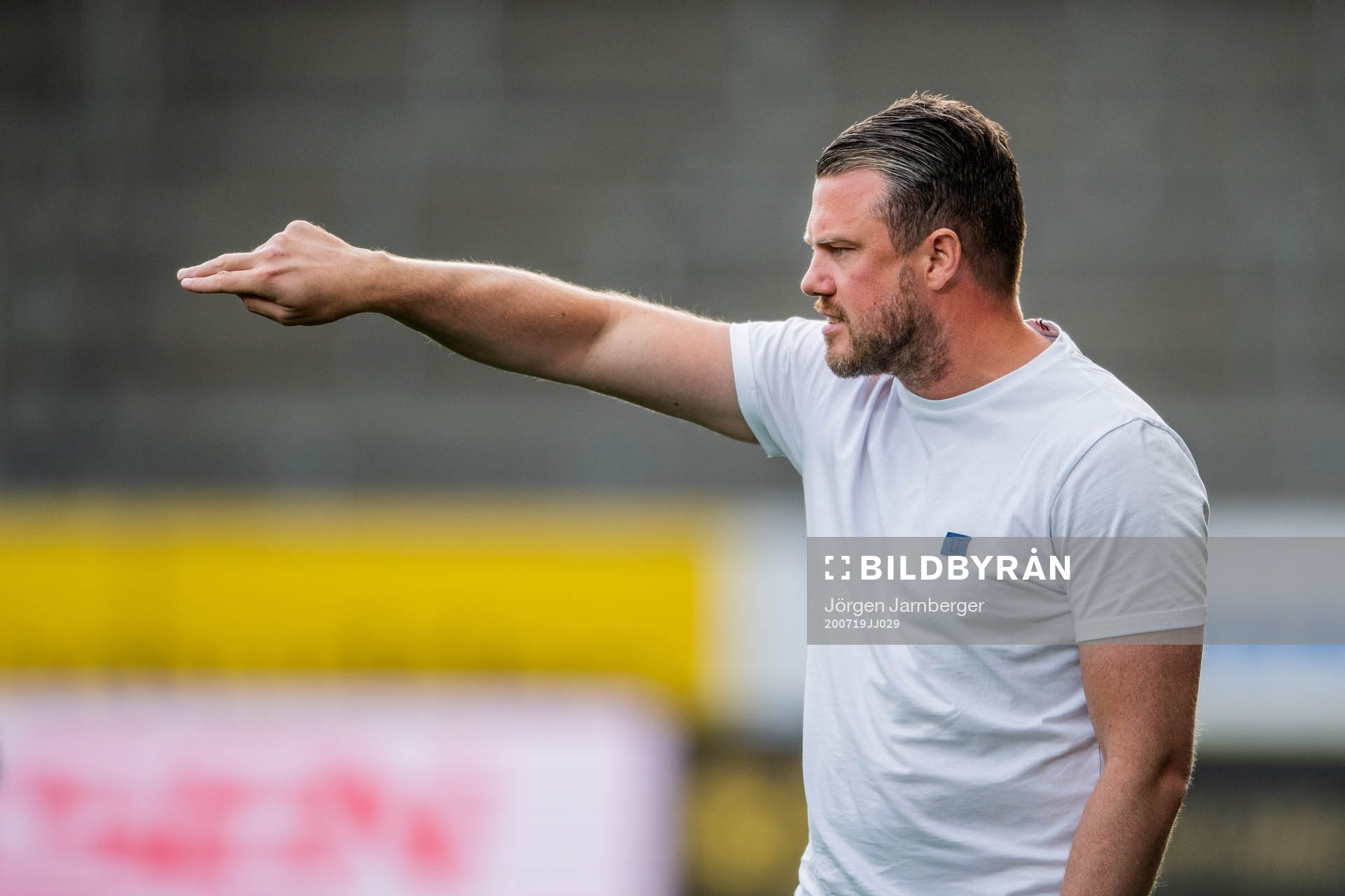 Elfsborgs manager Jimmy Thelin